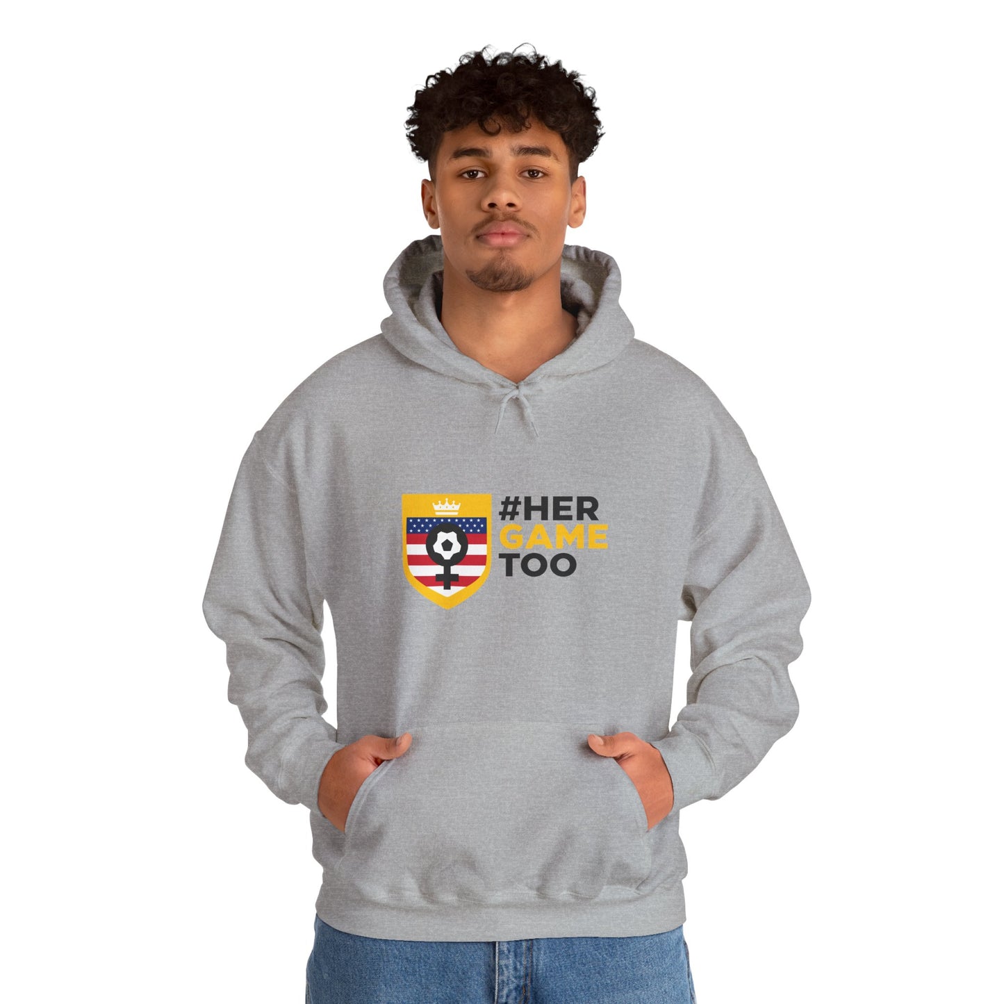 Her Game Too USA Hooded Sweatshirt