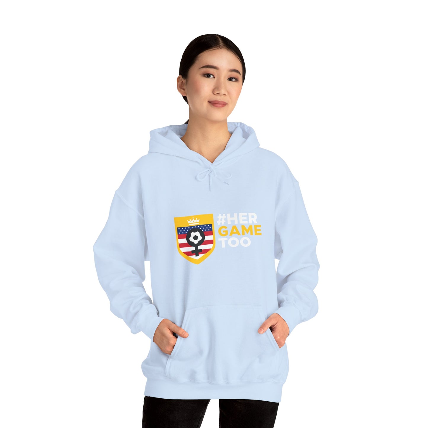 Her Game Too USA Hooded Sweatshirt