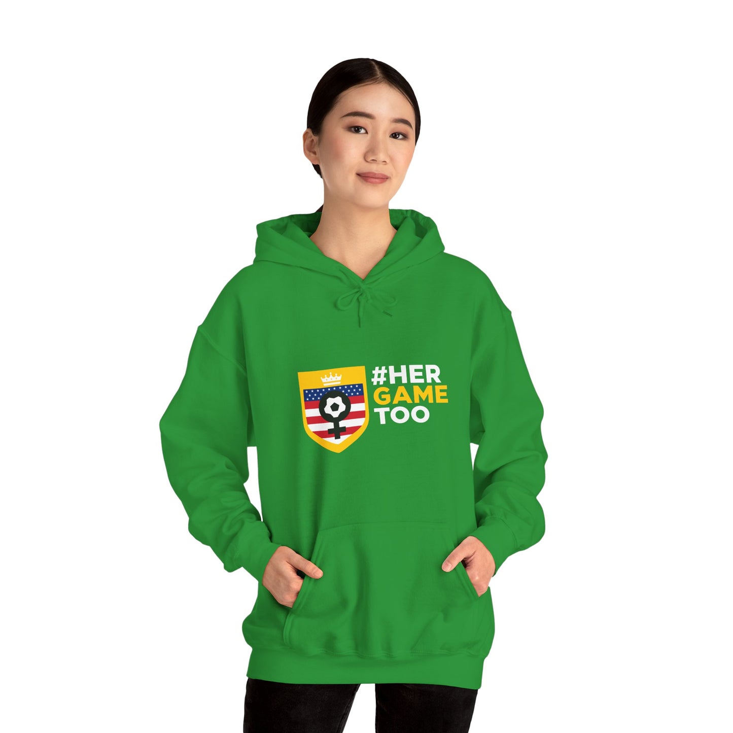Her Game Too USA Hooded Sweatshirt