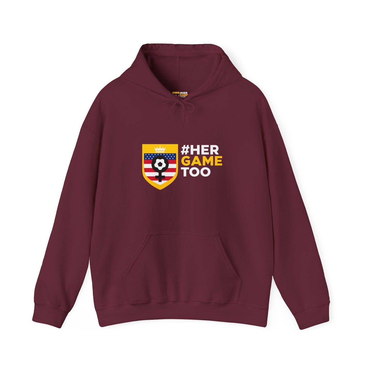 Her Game Too USA Hooded Sweatshirt