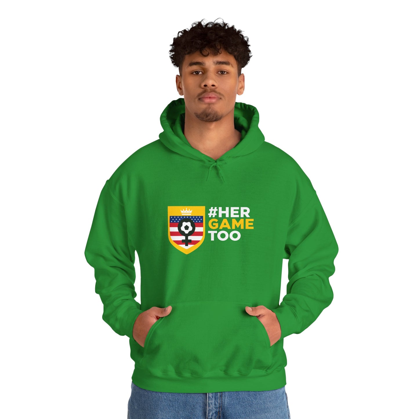 Her Game Too USA Hooded Sweatshirt