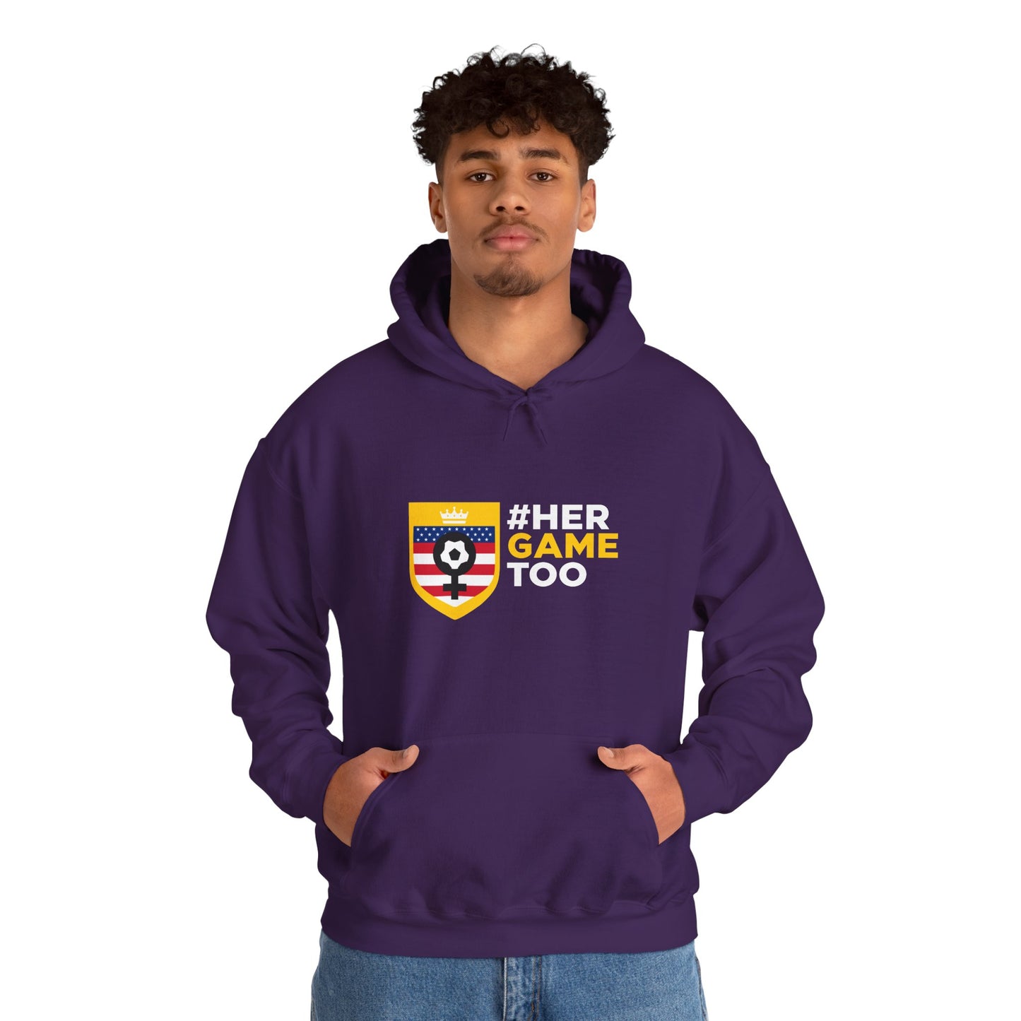 Her Game Too USA Hooded Sweatshirt