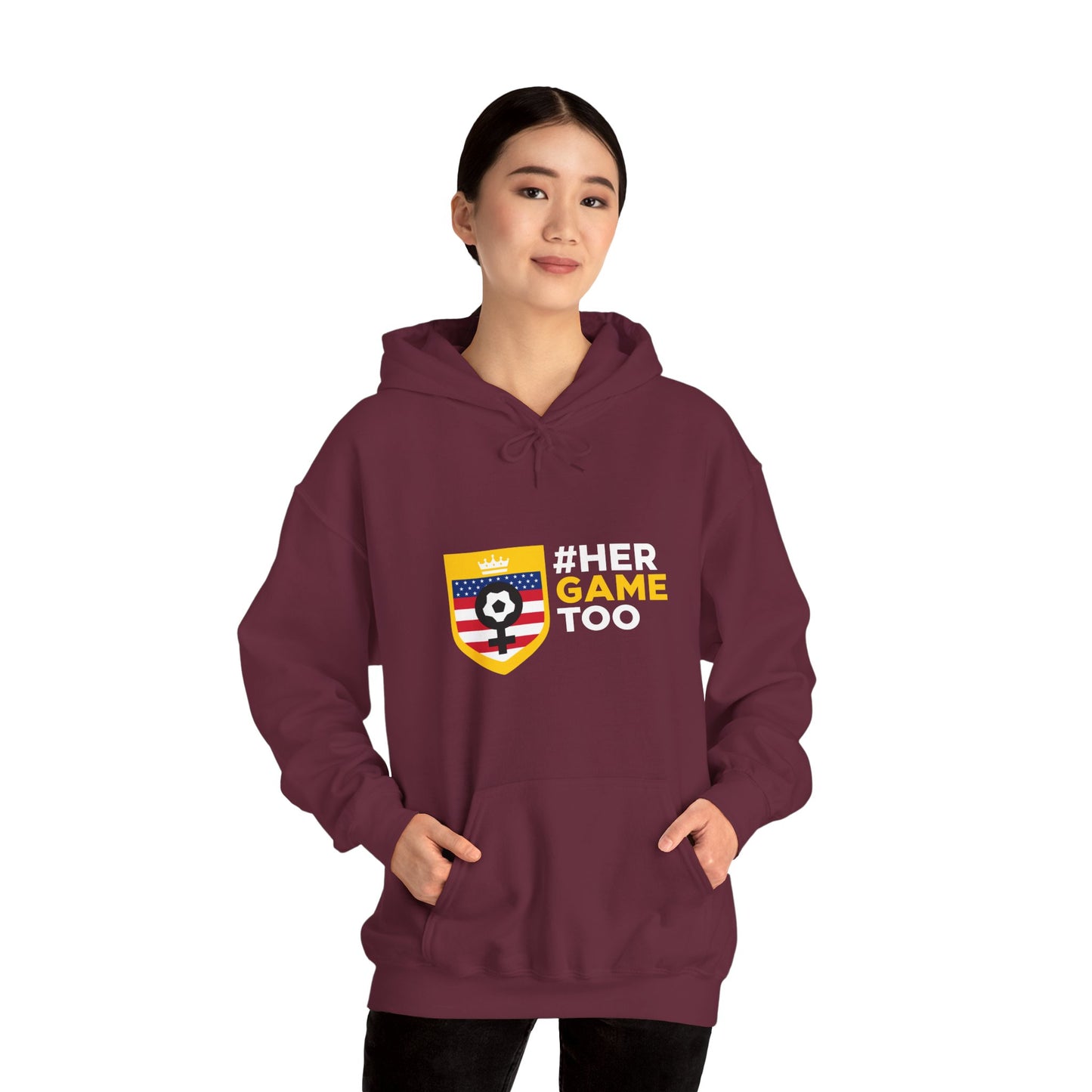 Her Game Too USA Hooded Sweatshirt