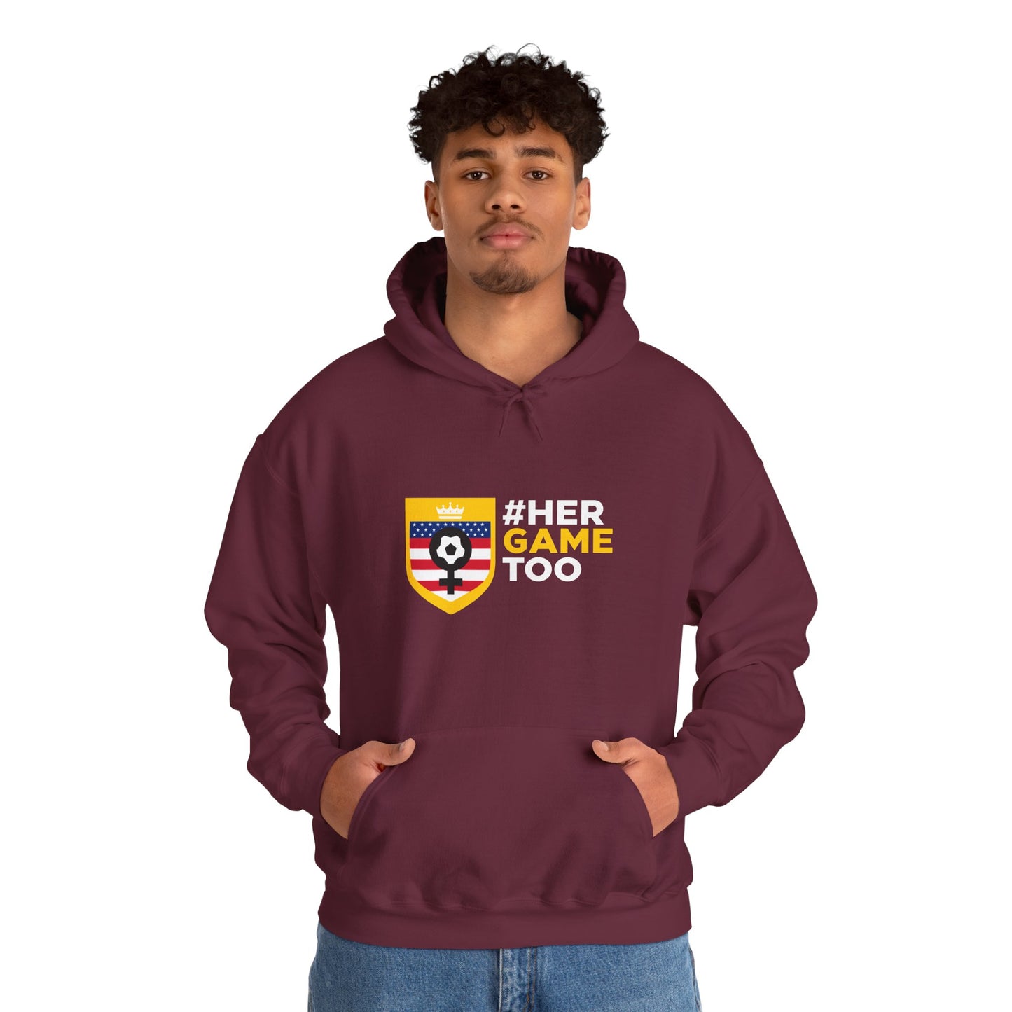 Her Game Too USA Hooded Sweatshirt