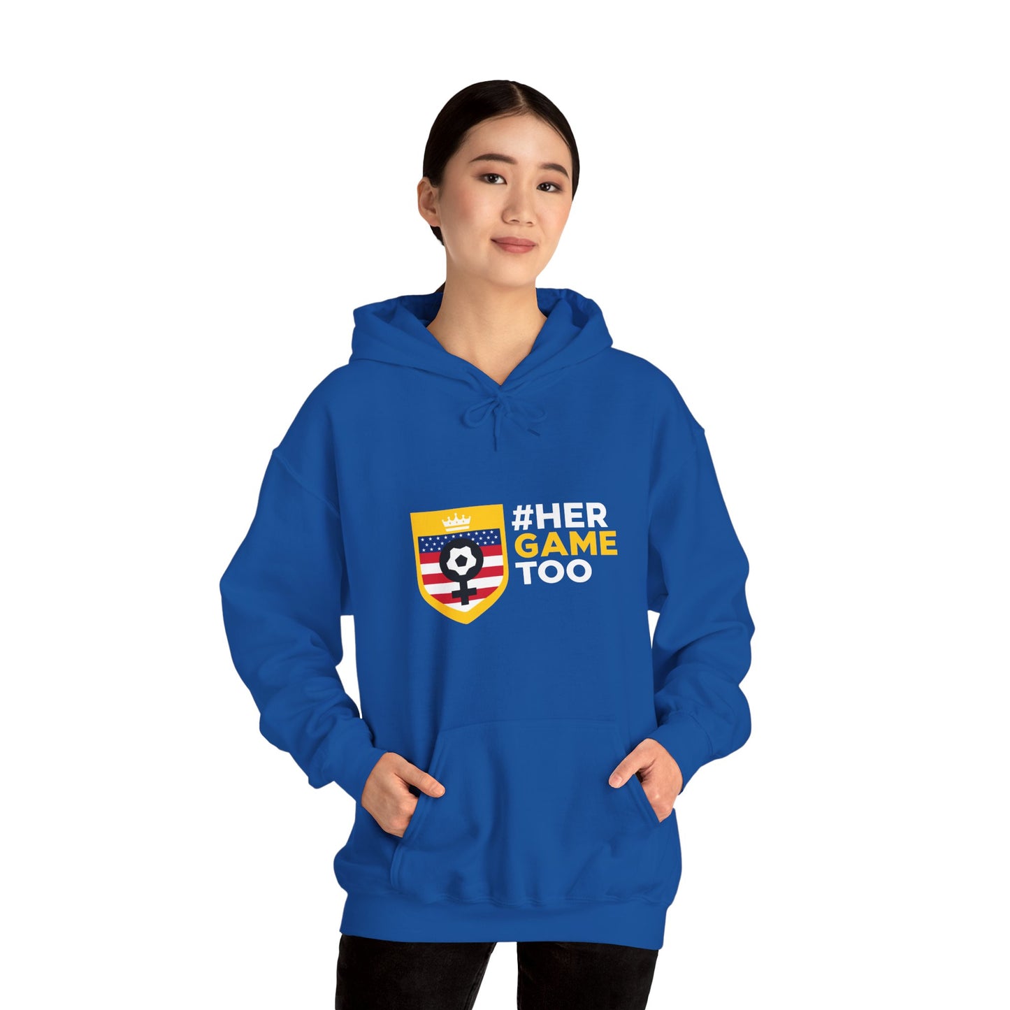 Her Game Too USA Hooded Sweatshirt