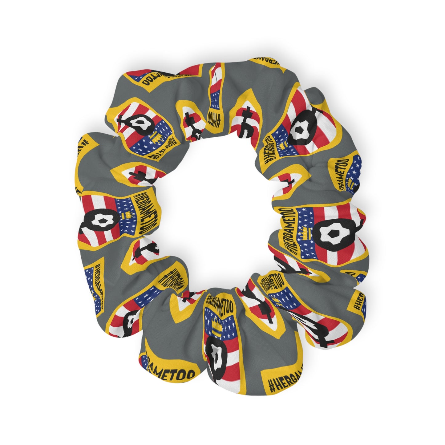 Her Game Too USA Scrunchie