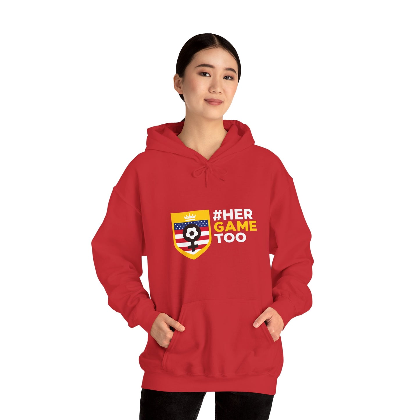 Her Game Too USA Hooded Sweatshirt