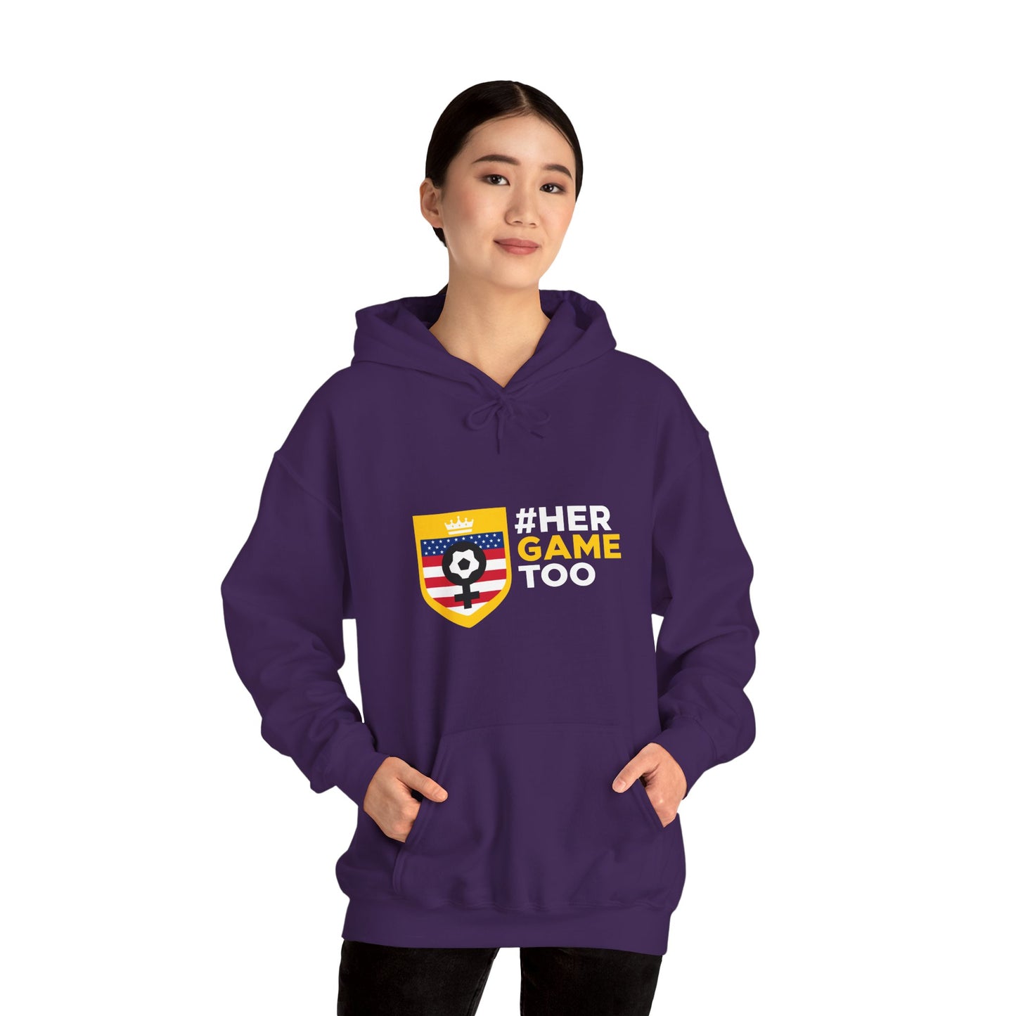 Her Game Too USA Hooded Sweatshirt