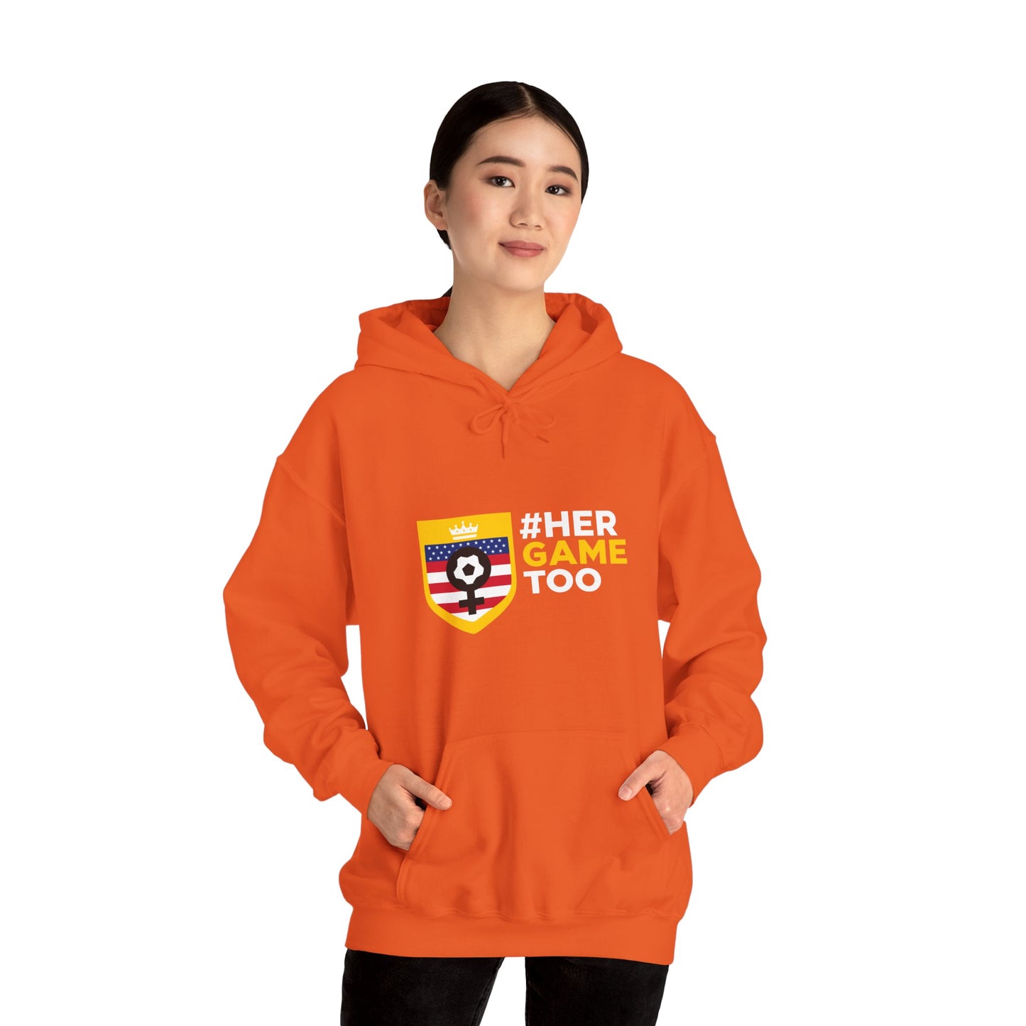 Her Game Too USA Hooded Sweatshirt