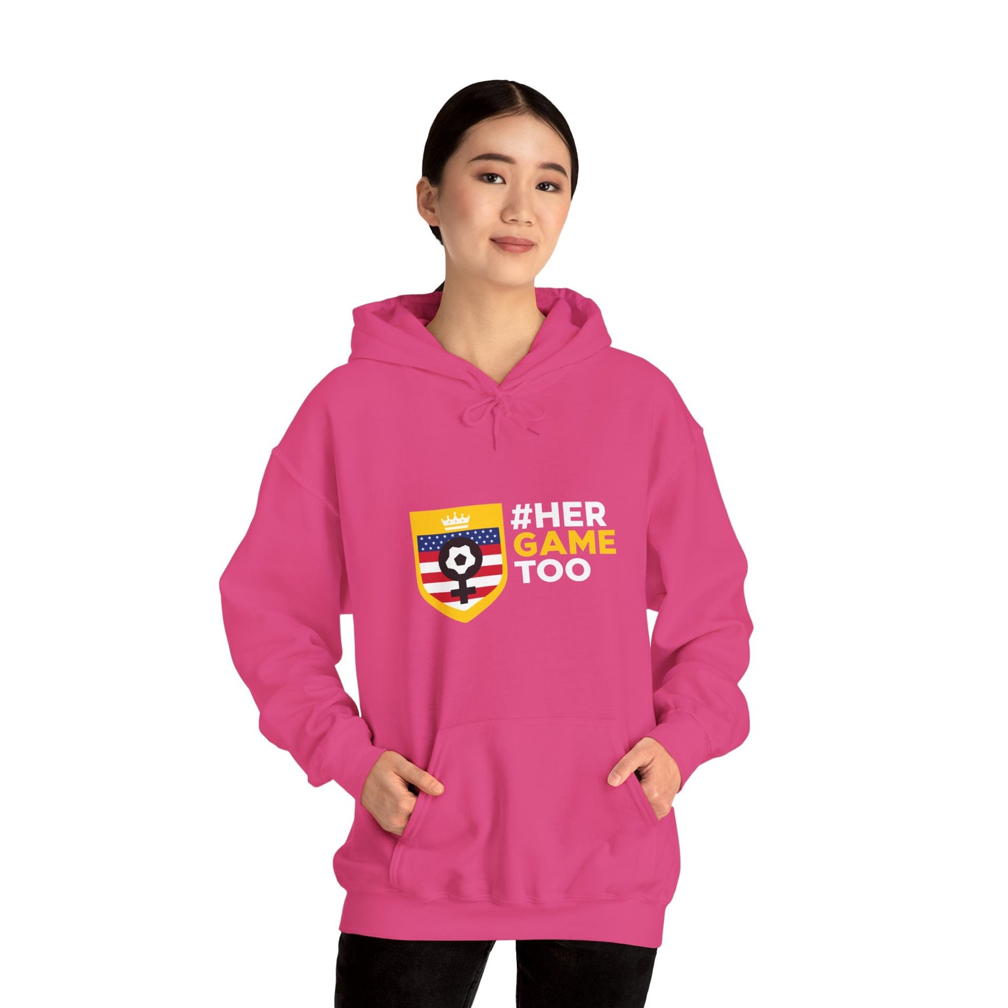 Her Game Too USA Hooded Sweatshirt