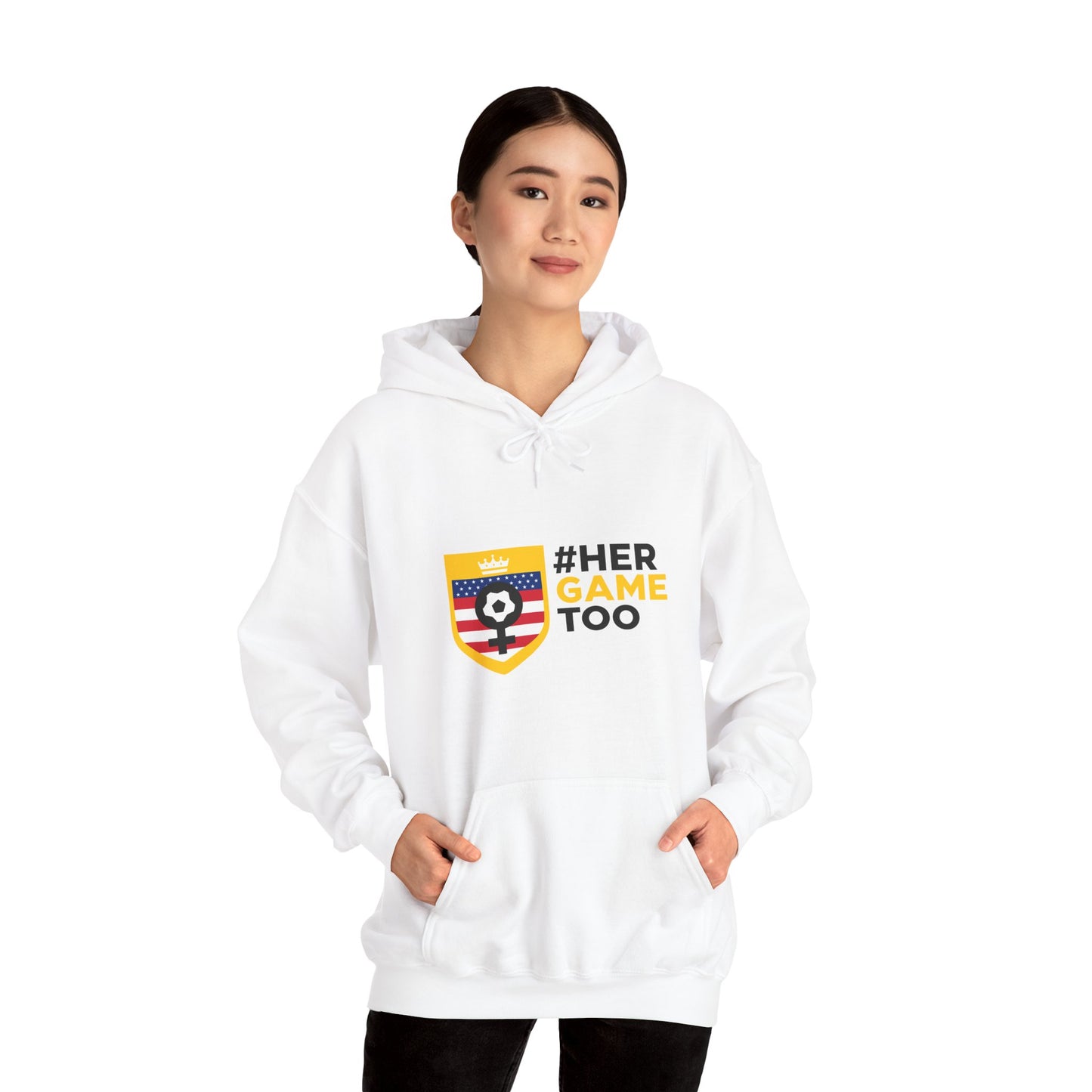 Her Game Too USA Hooded Sweatshirt