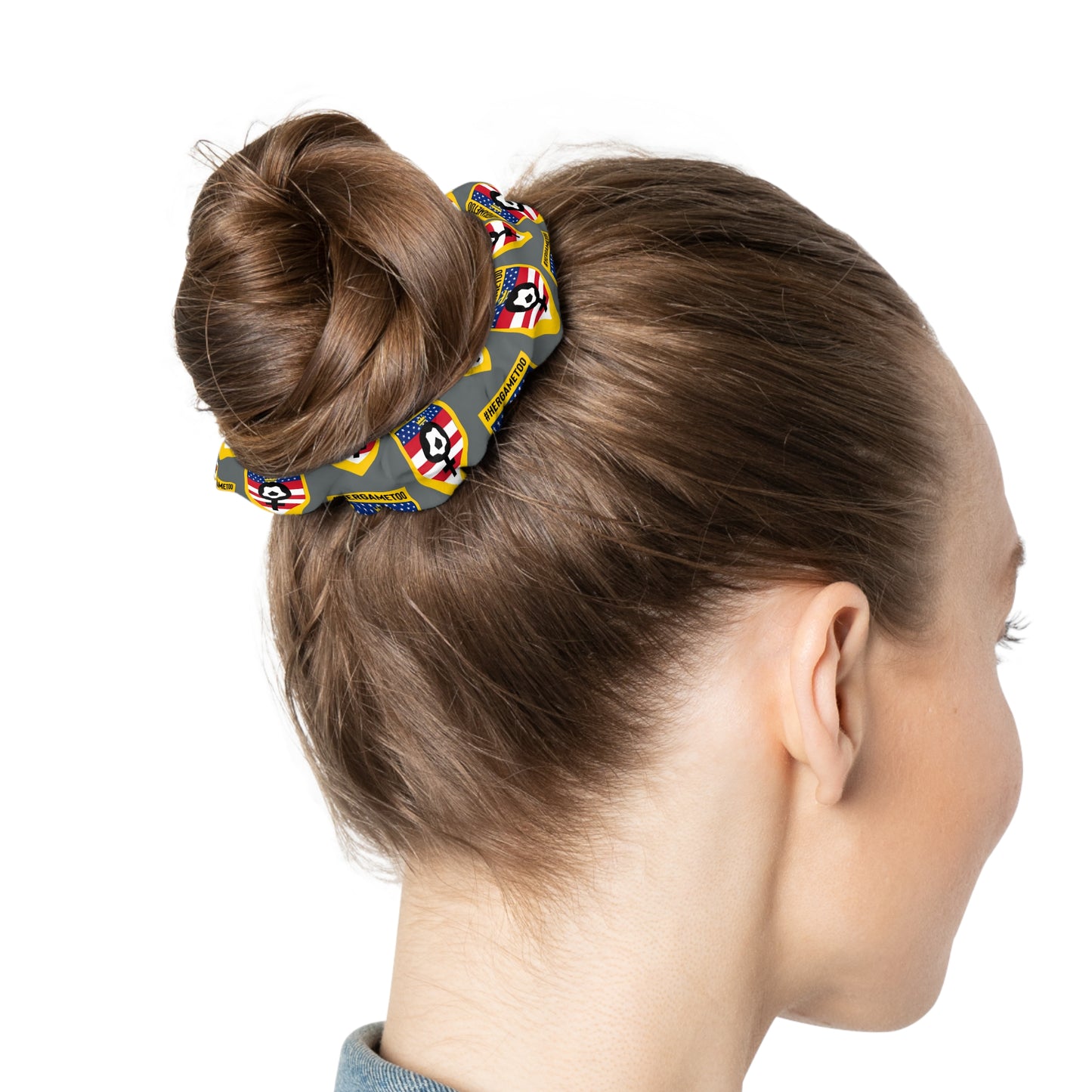 Her Game Too USA Scrunchie