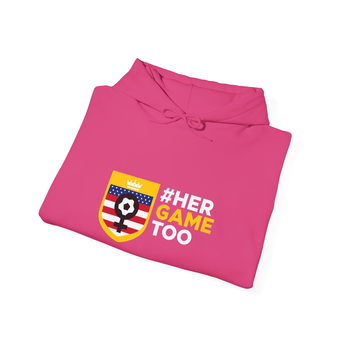 Her Game Too USA Hooded Sweatshirt