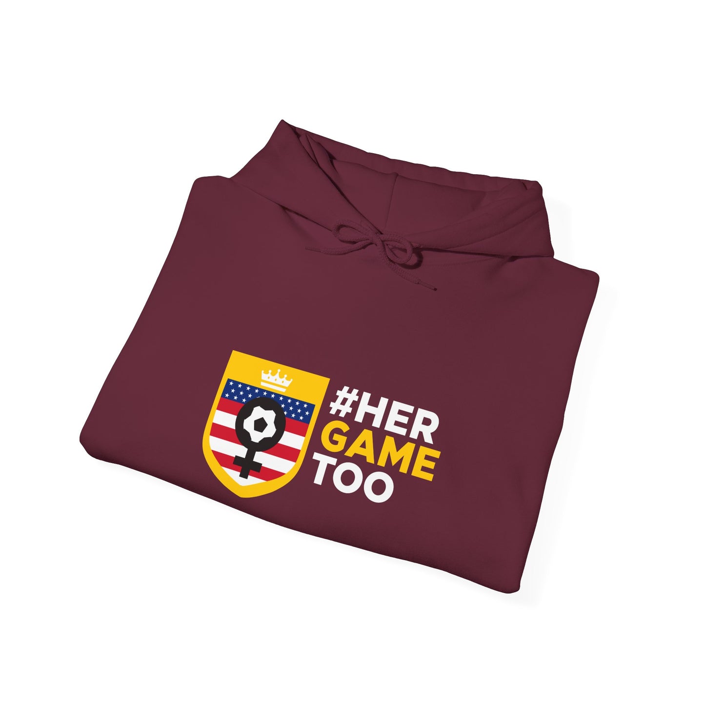 Her Game Too USA Hooded Sweatshirt