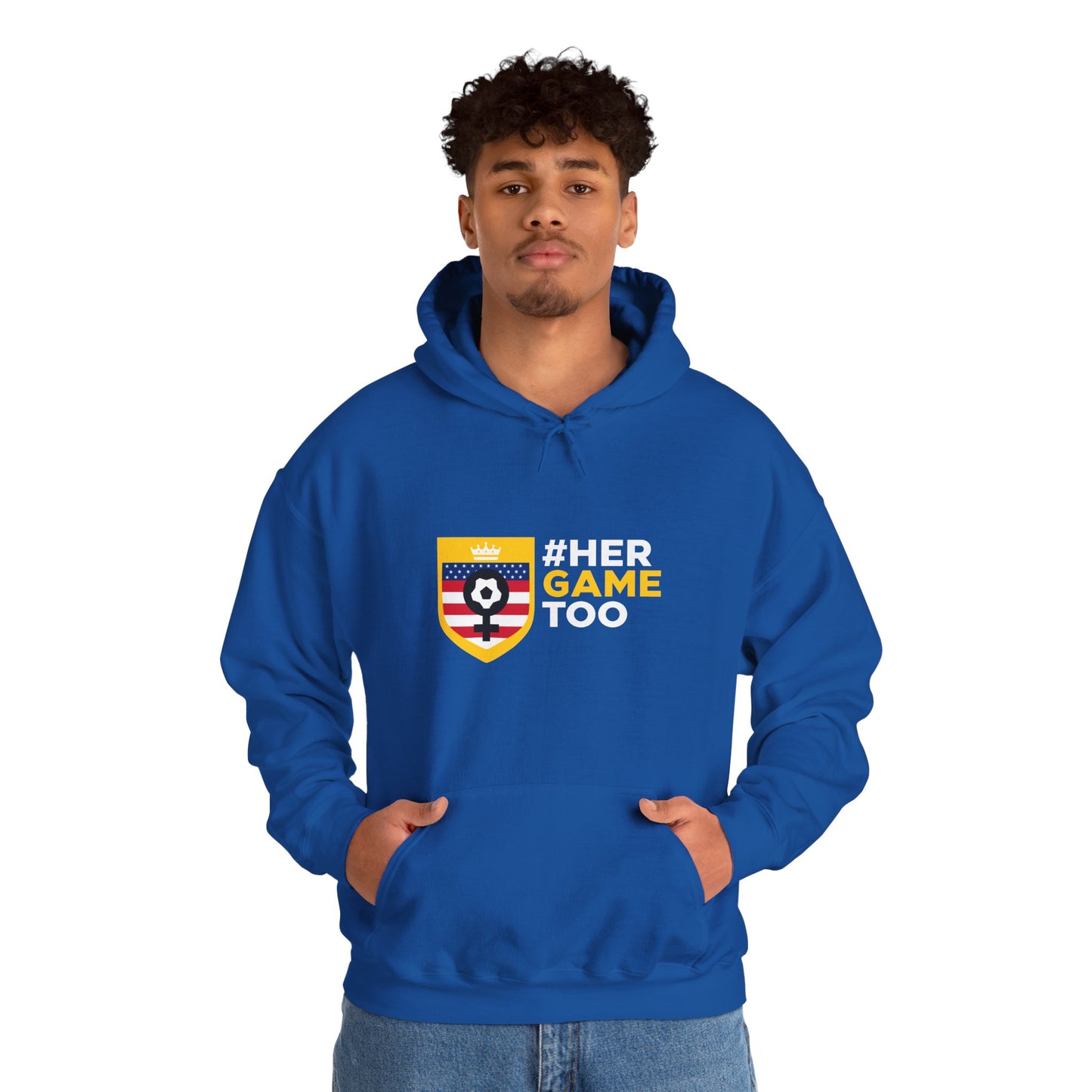 Her Game Too USA Hooded Sweatshirt