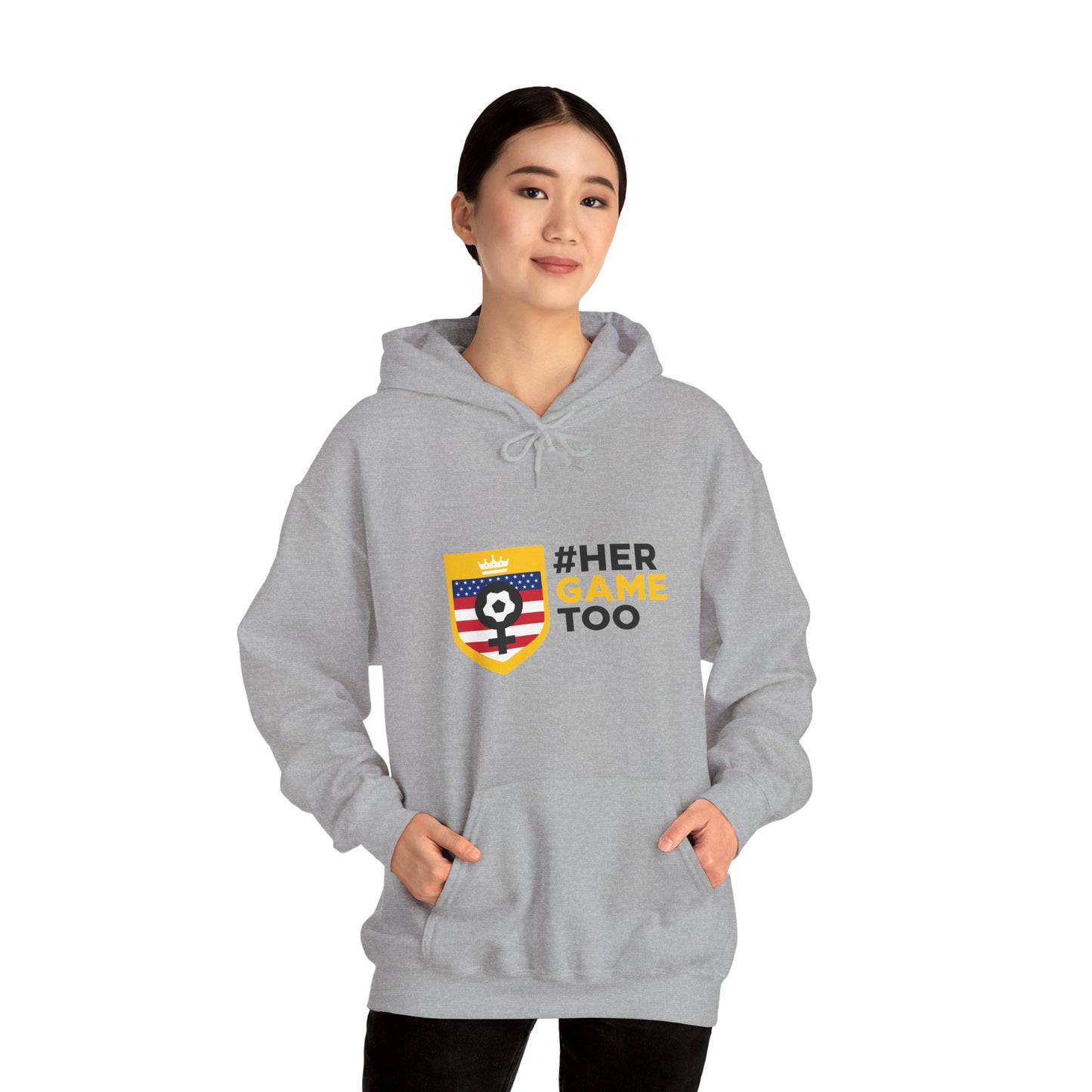 Her Game Too USA Hooded Sweatshirt