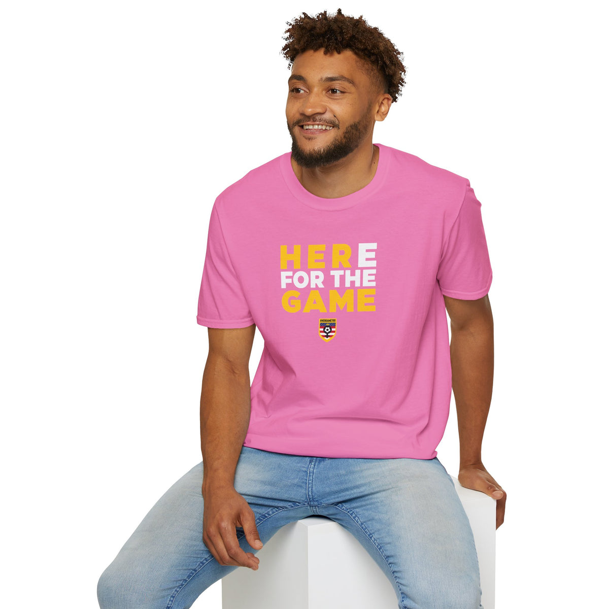 Here For The Game — Fan Game Day Unisex Tee