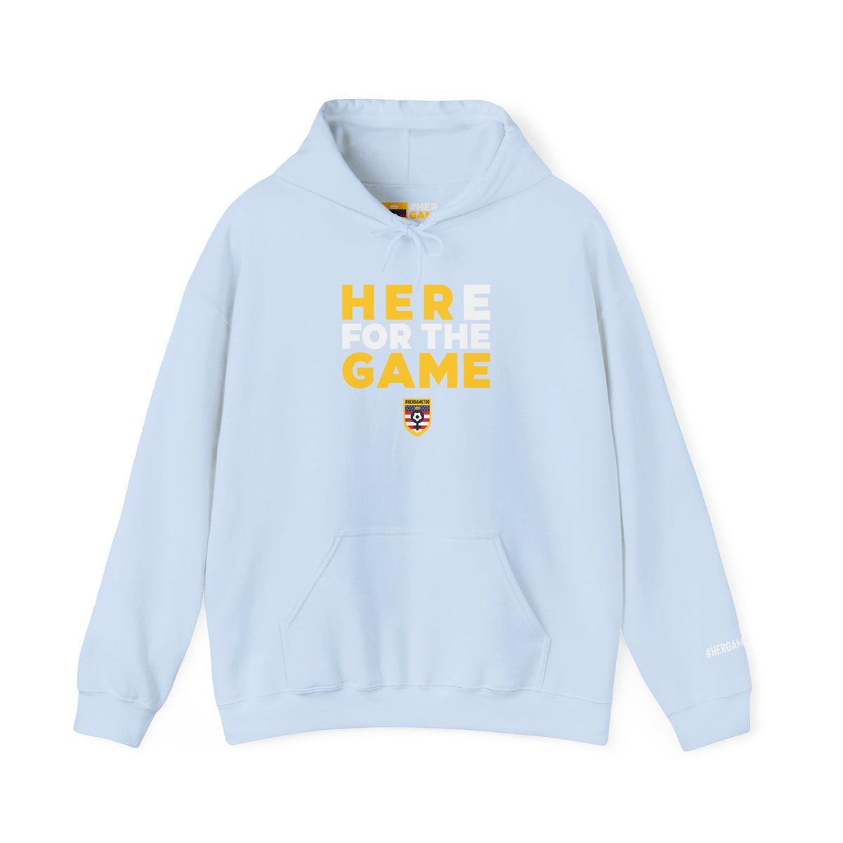Here For The Game T-Shirt — Fan Game Day Hoodie