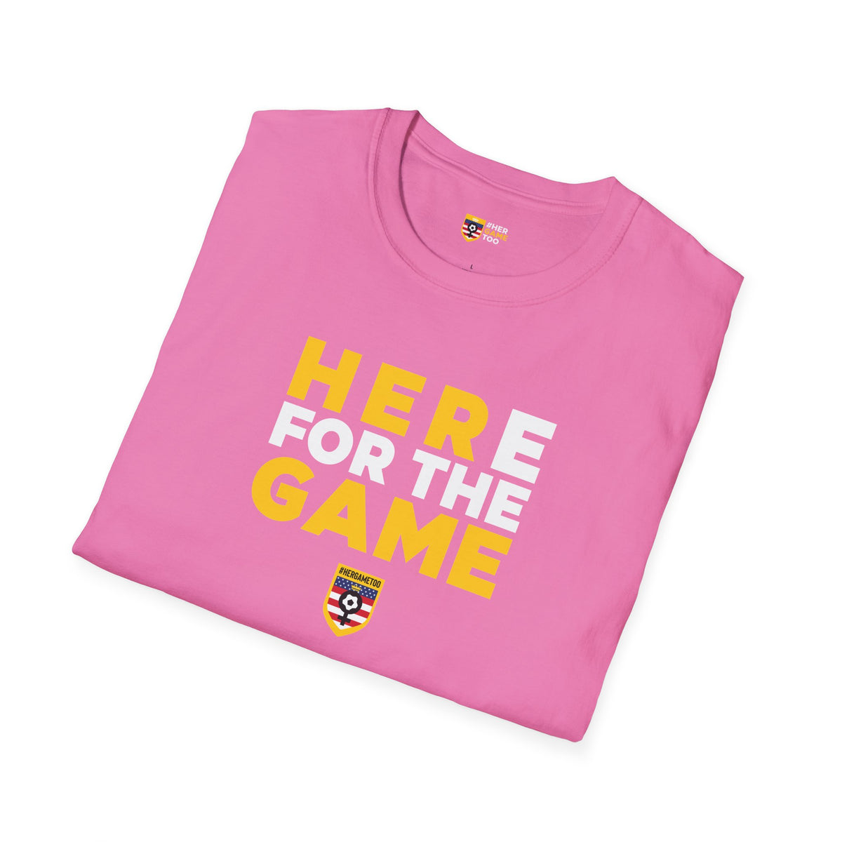 Here For The Game — Fan Game Day Unisex Tee