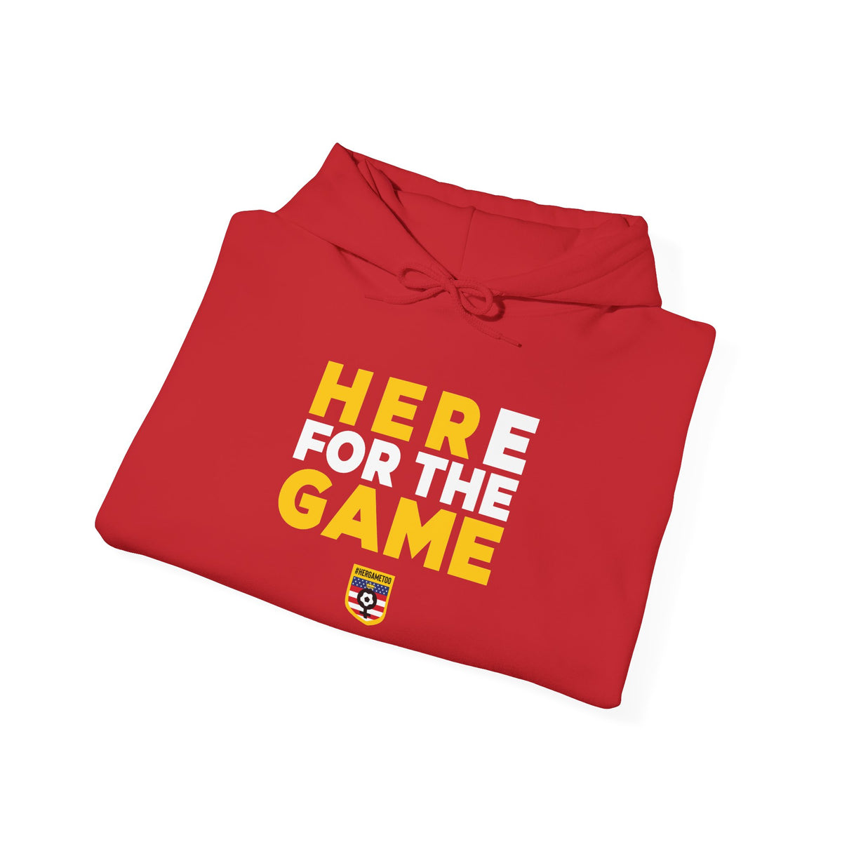 Here For The Game T-Shirt — Fan Game Day Hoodie