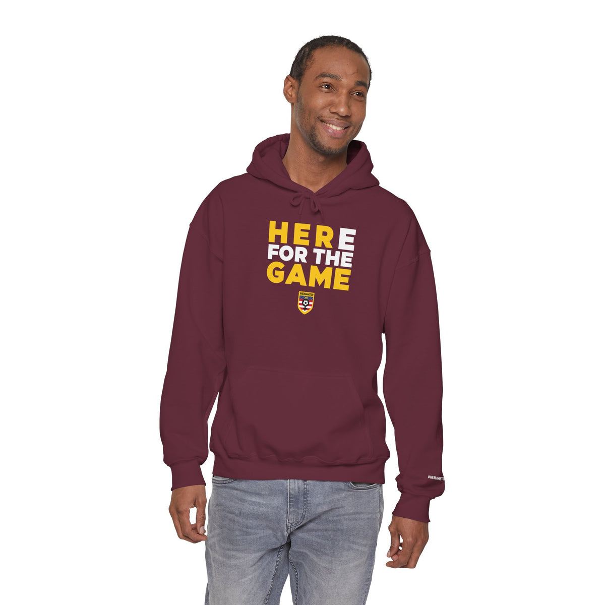 Here For The Game T-Shirt — Fan Game Day Hoodie