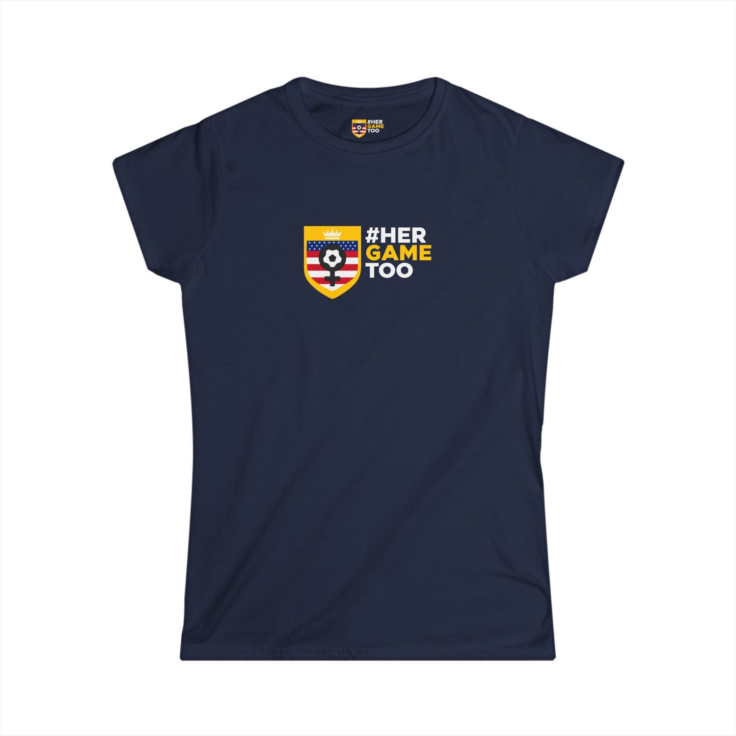 #HerGameTooUSA Empowerment Logo Women's Shirt