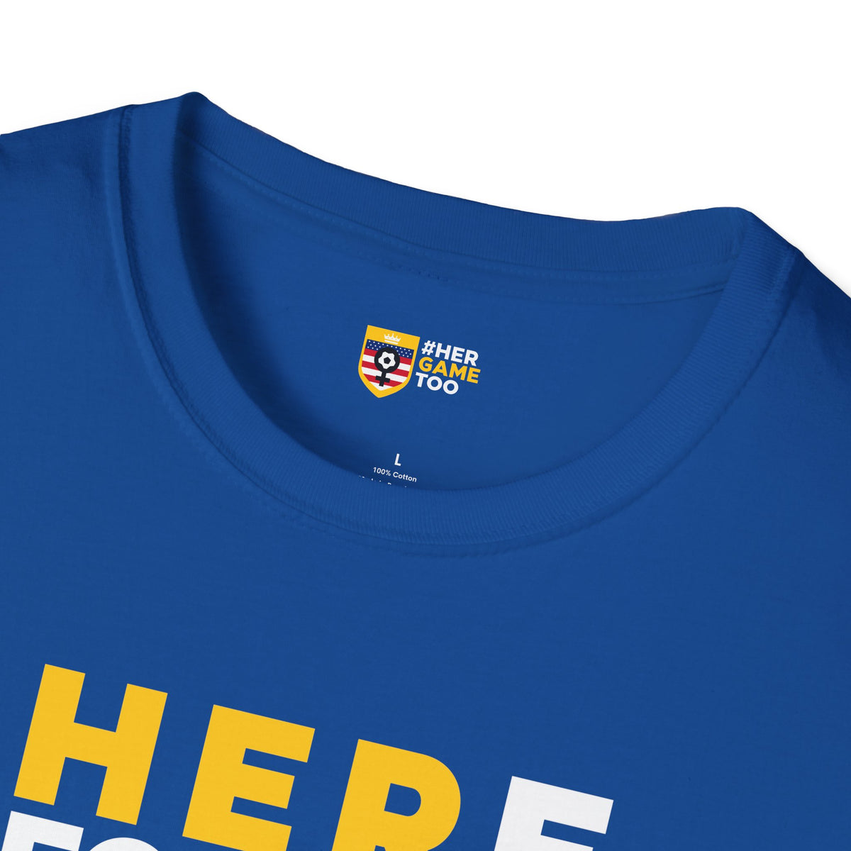 Here For The Game — Fan Game Day Unisex Tee