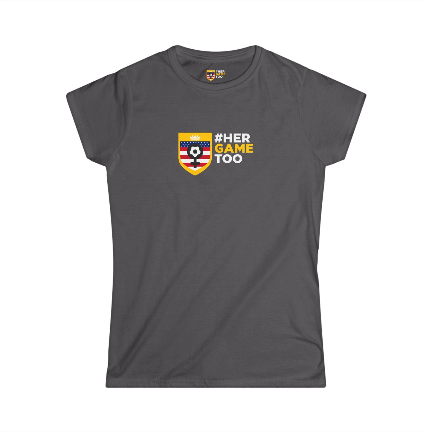 #HerGameTooUSA Empowerment Logo Women's Shirt