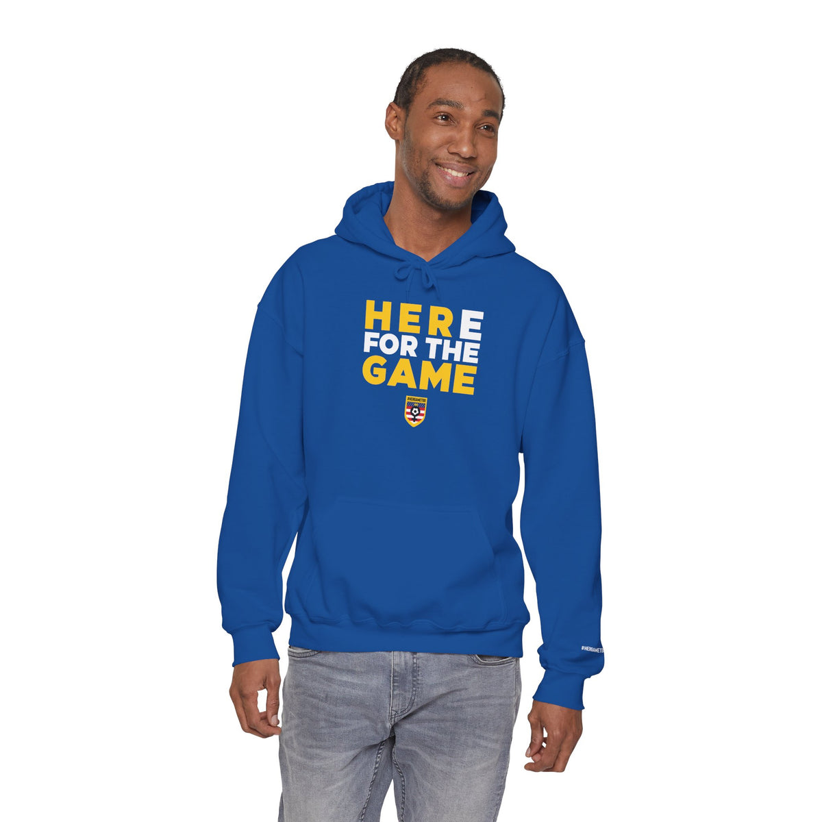 Here For The Game T-Shirt — Fan Game Day Hoodie