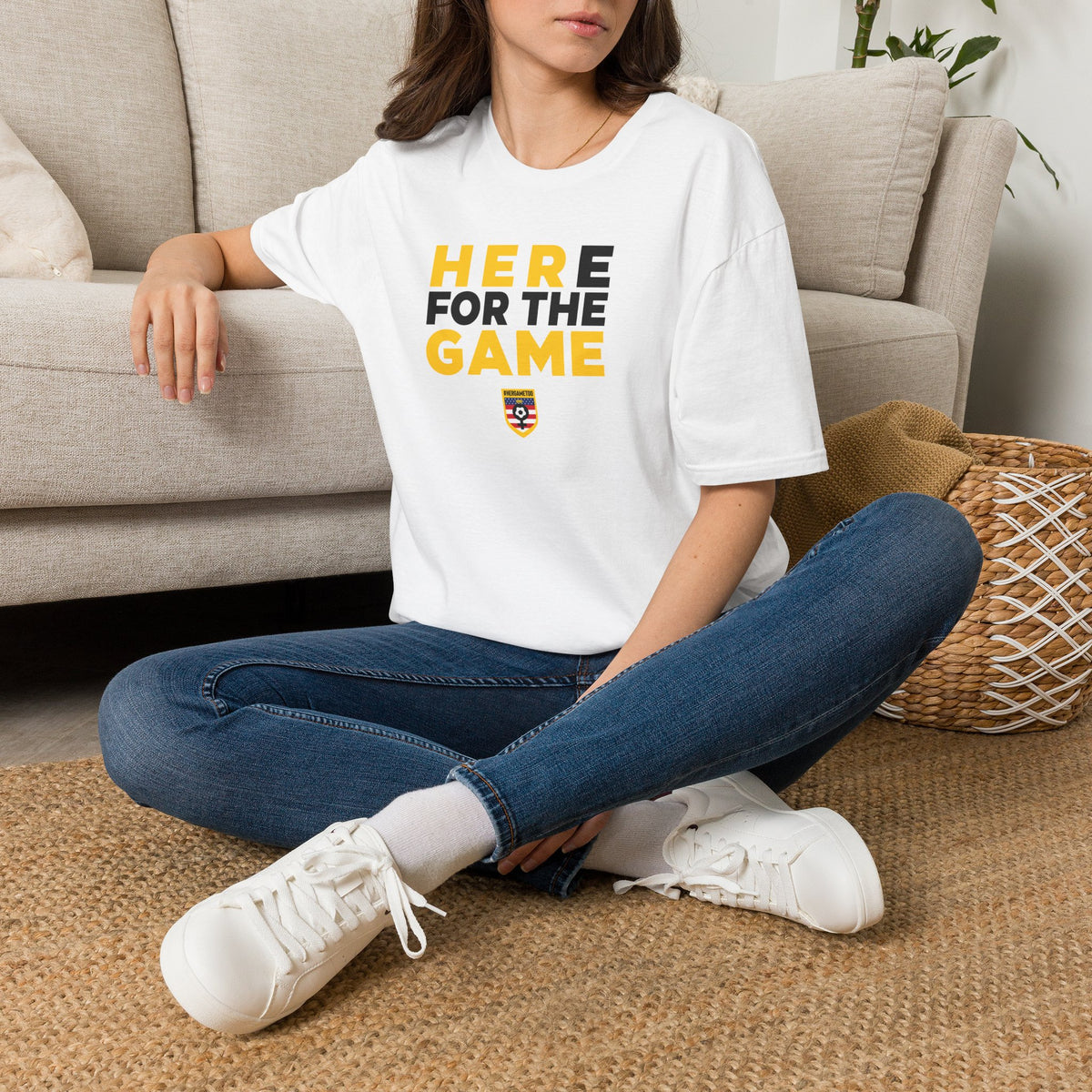 Here For The Game — Fan Game Day Unisex Tee