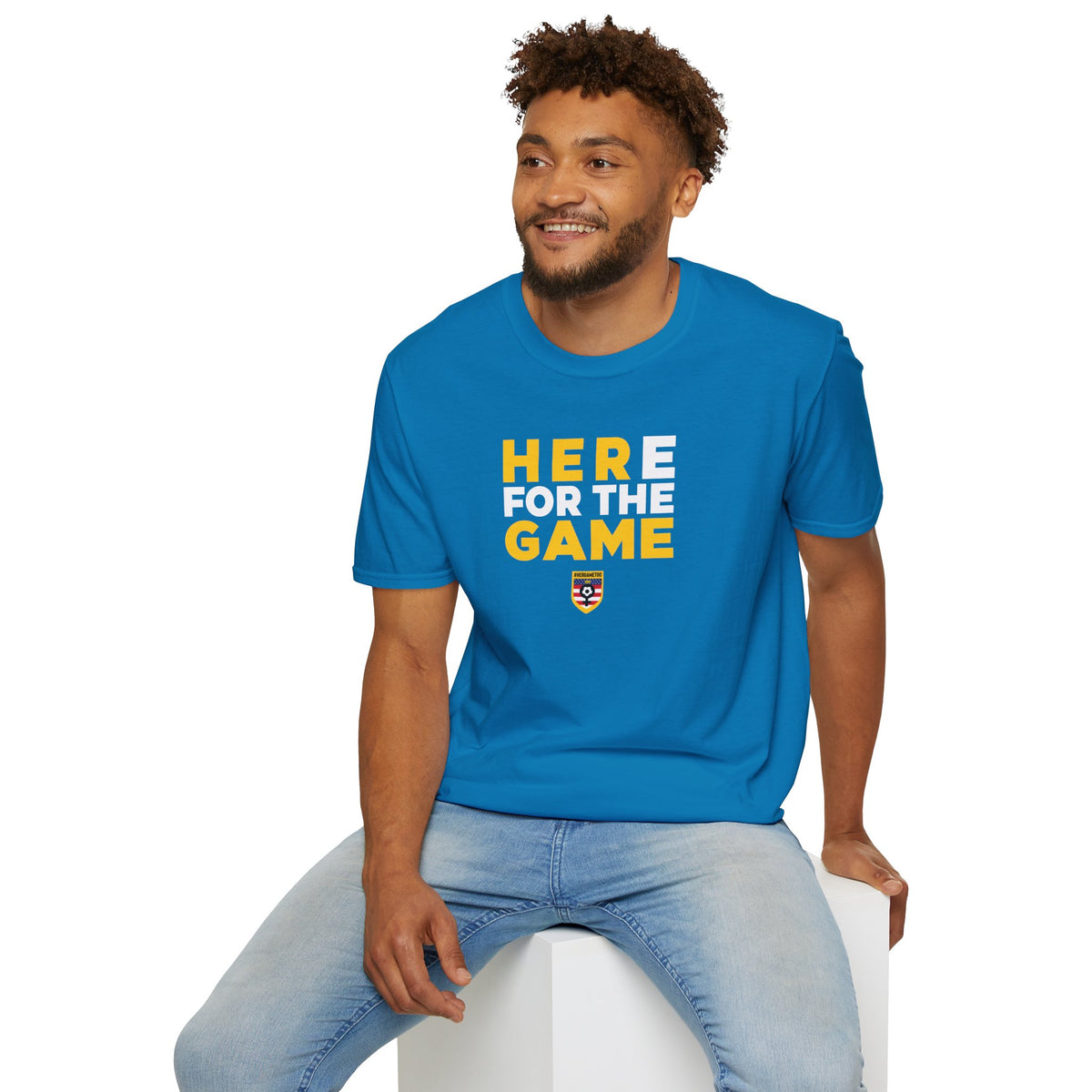 Here For The Game — Fan Game Day Unisex Tee