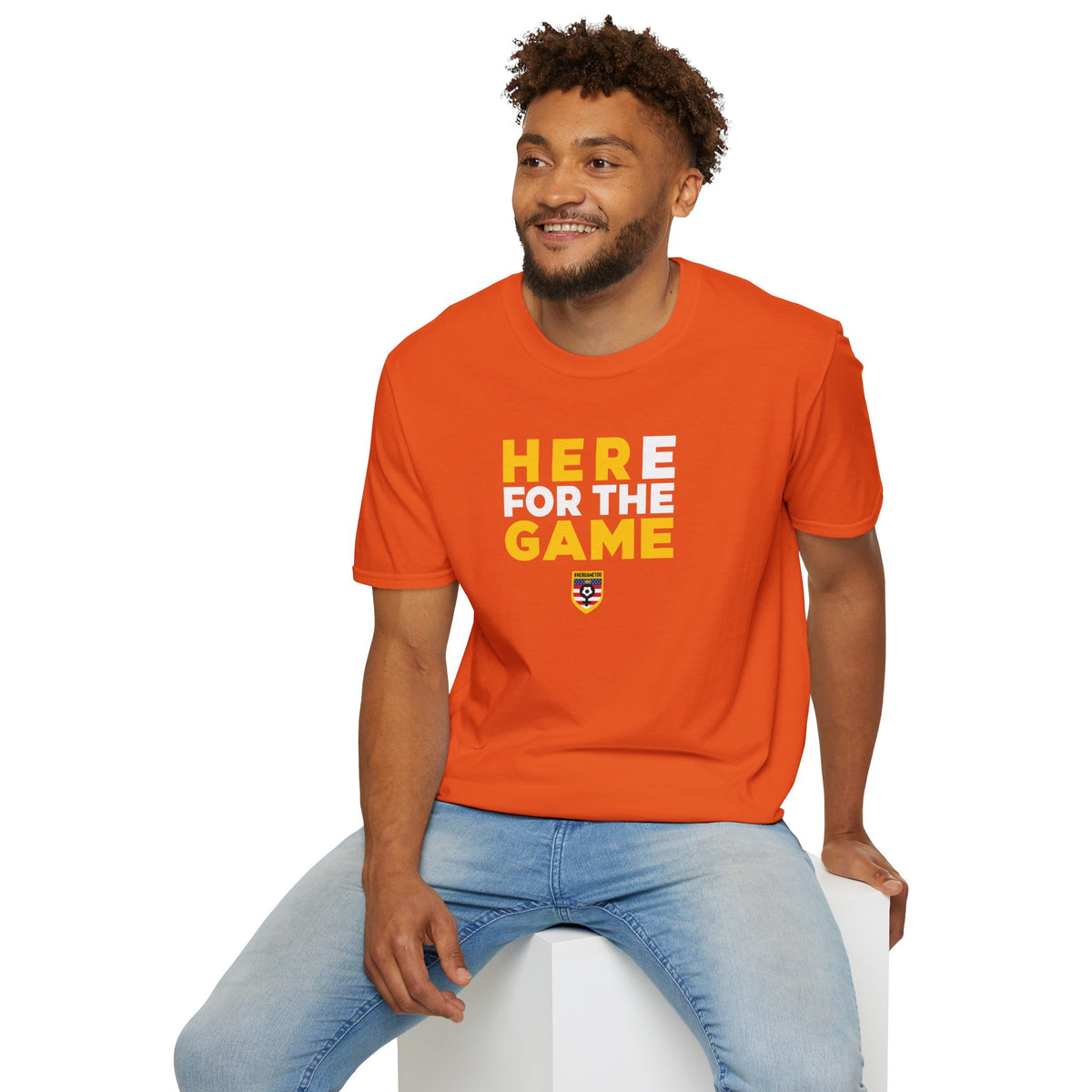 Here For The Game — Fan Game Day Unisex Tee