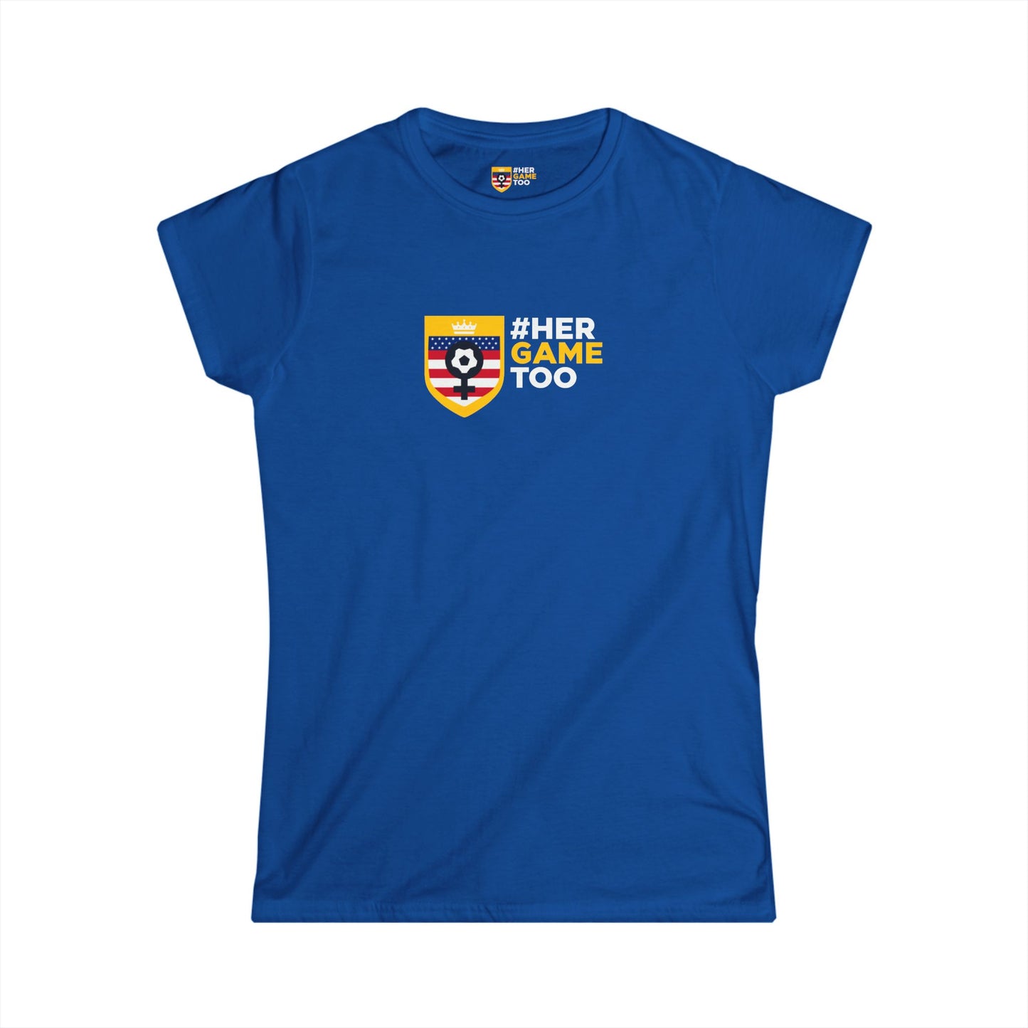 #HerGameTooUSA Empowerment Logo Women's Shirt