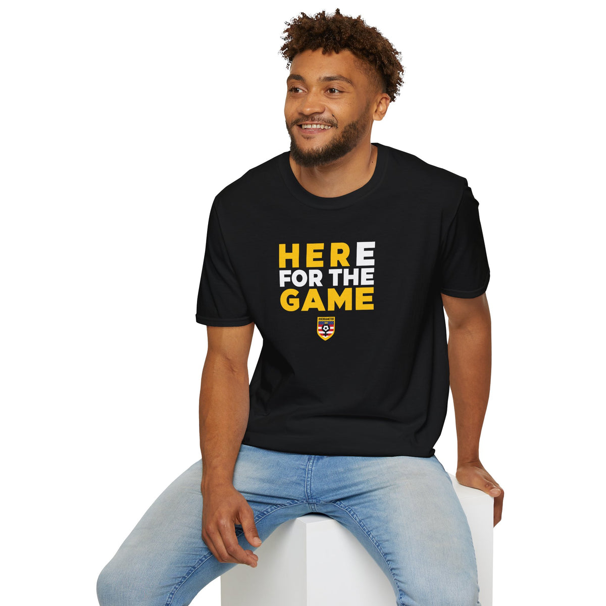 Here For The Game — Fan Game Day Unisex Tee