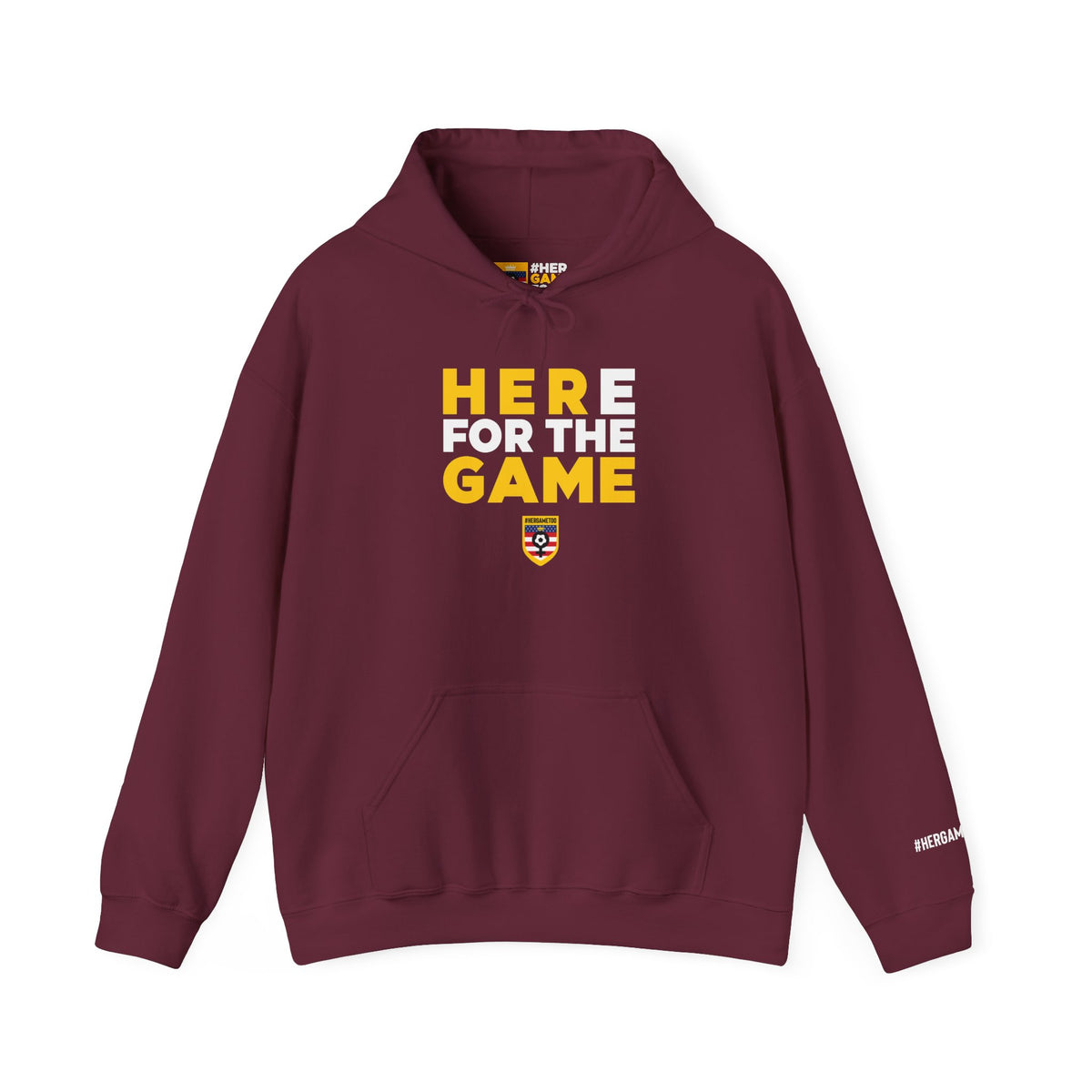 Here For The Game T-Shirt — Fan Game Day Hoodie