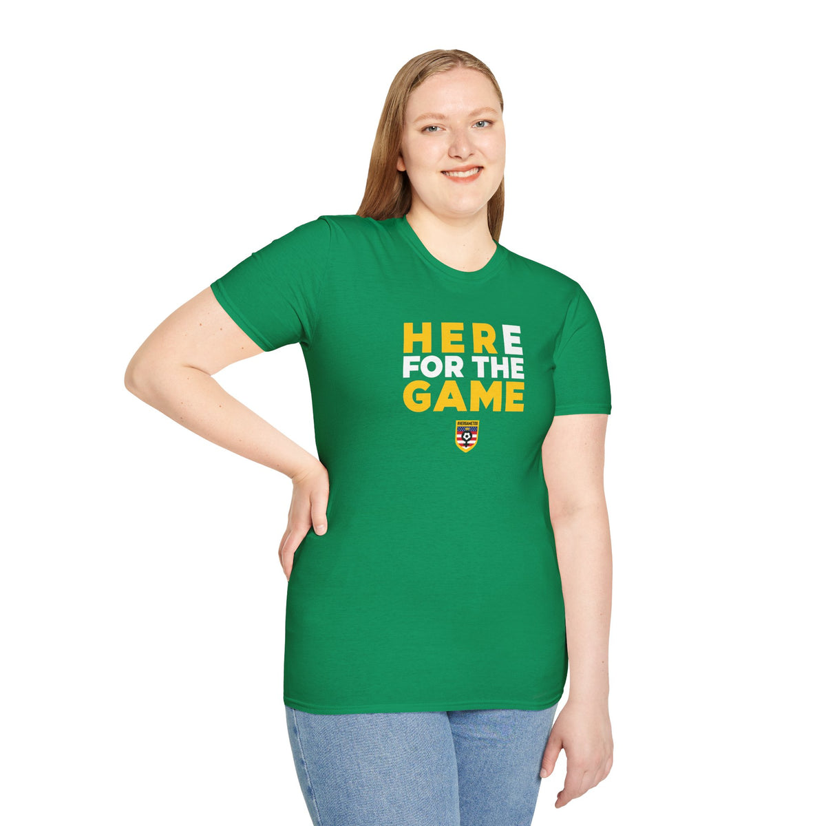 Here For The Game — Fan Game Day Unisex Tee