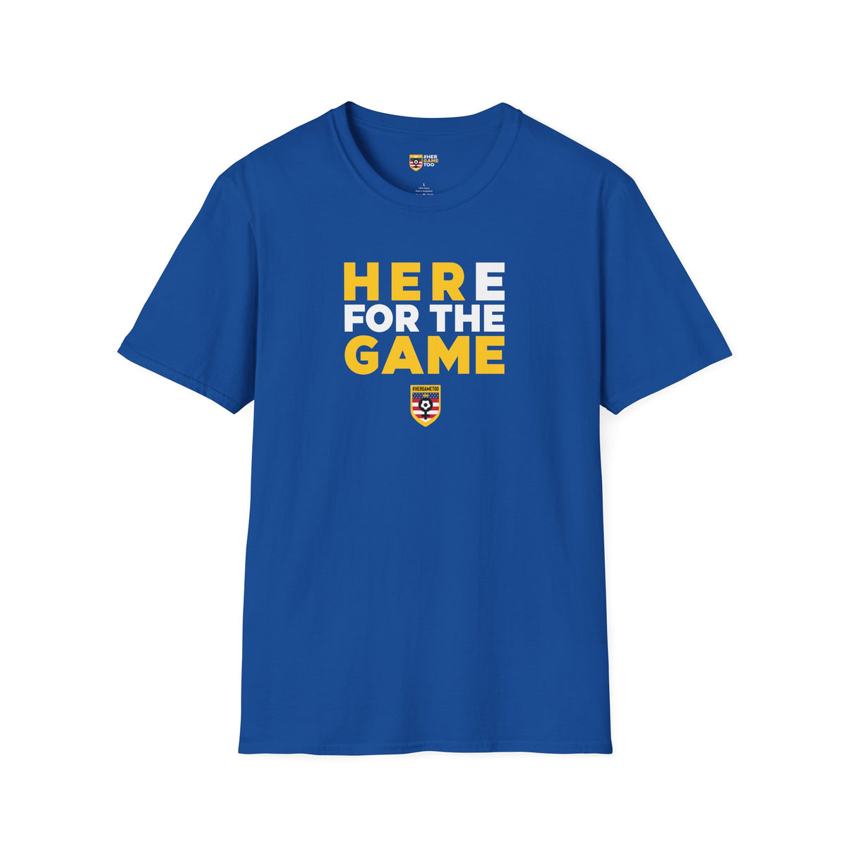 Here For The Game — Fan Game Day Unisex Tee