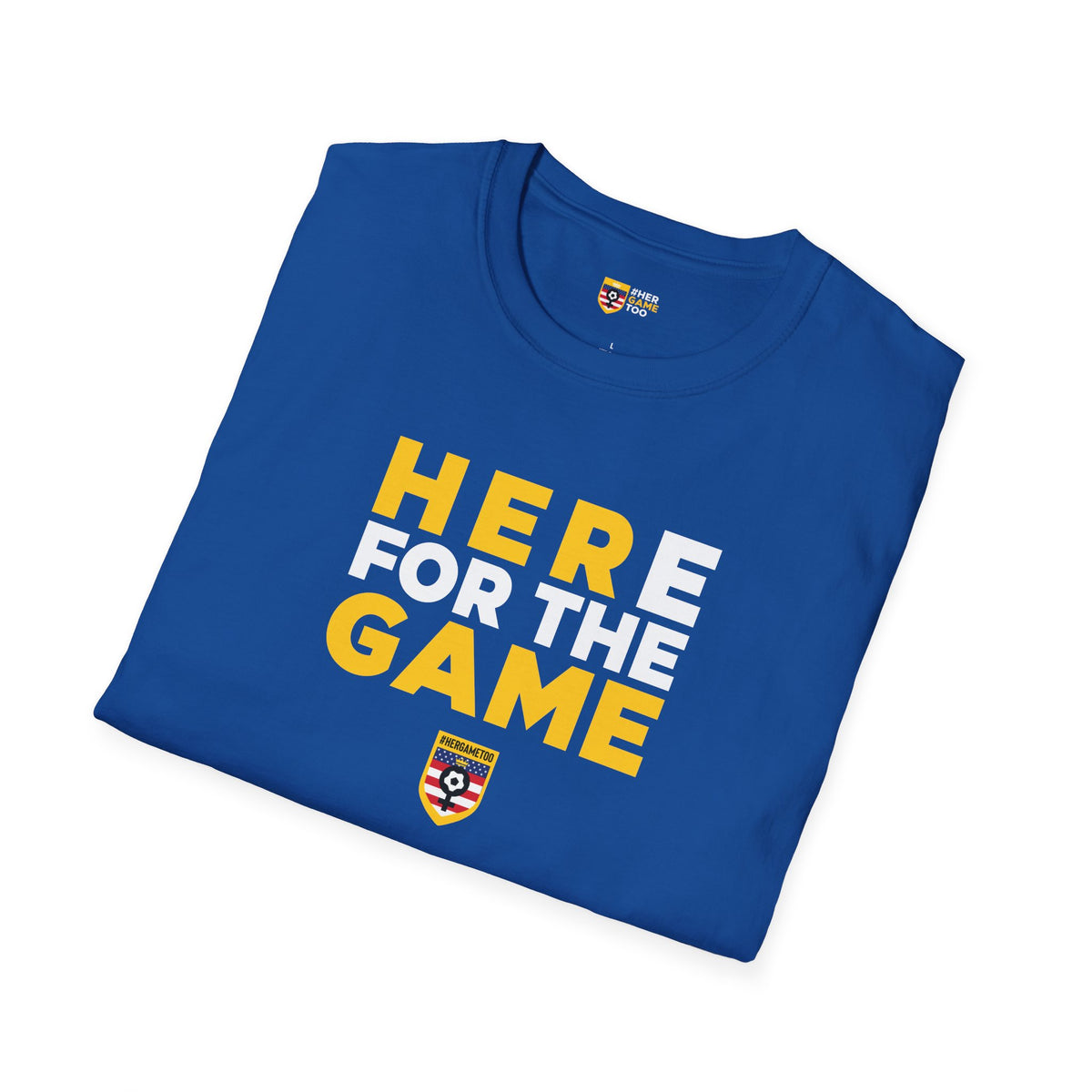 Here For The Game — Fan Game Day Unisex Tee