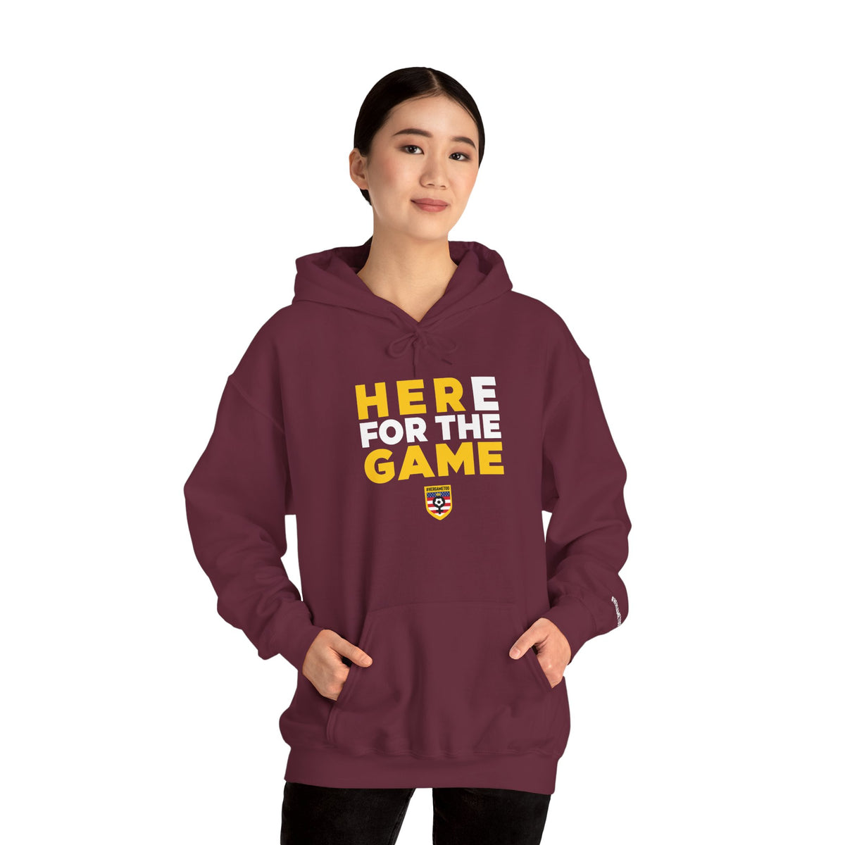 Here For The Game T-Shirt — Fan Game Day Hoodie