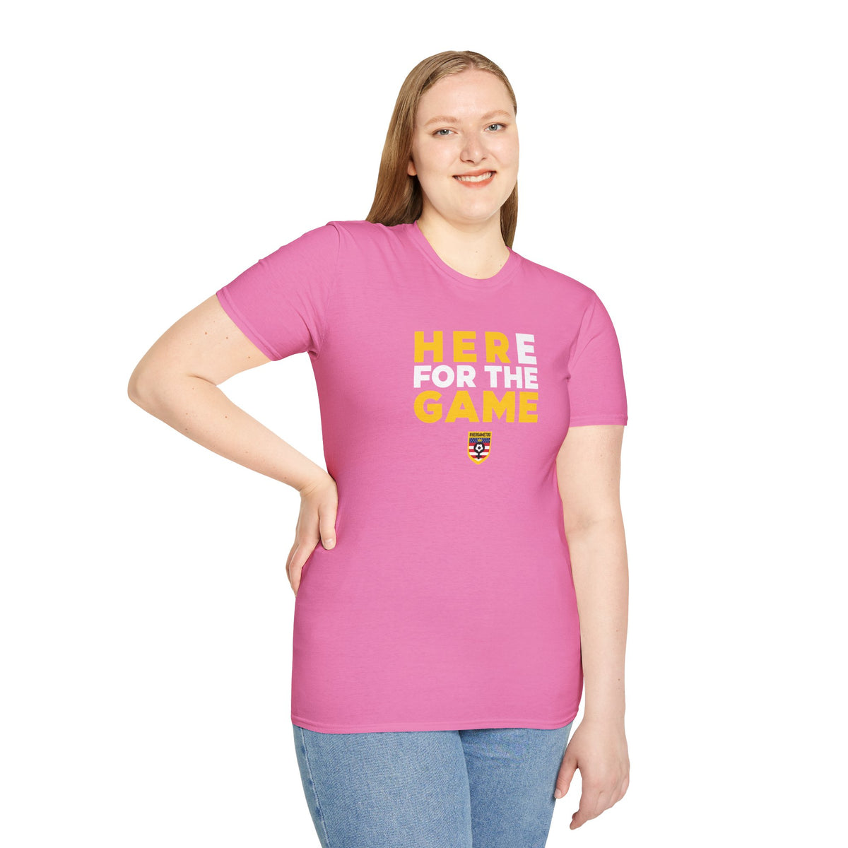 Here For The Game — Fan Game Day Unisex Tee