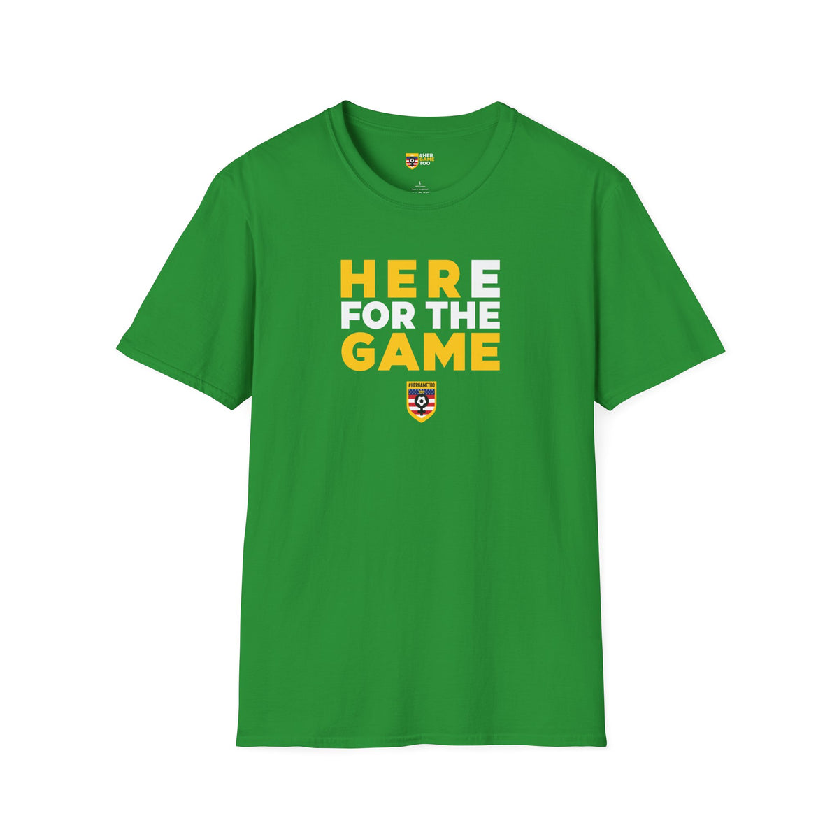 Here For The Game — Fan Game Day Unisex Tee