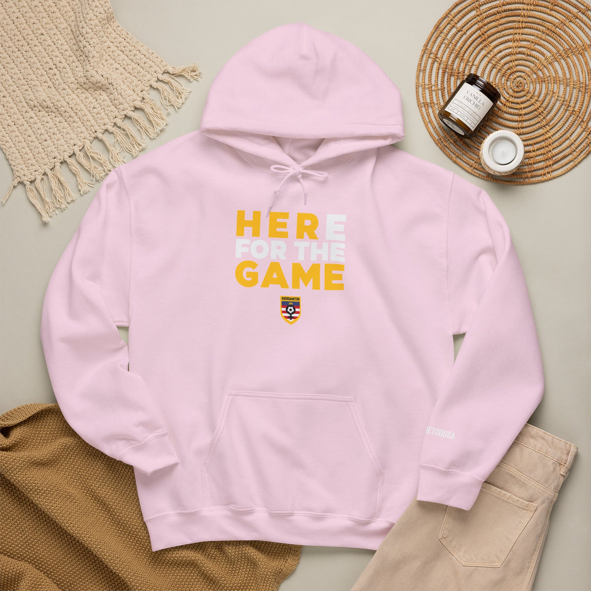 Here For The Game T-Shirt — Fan Game Day Hoodie
