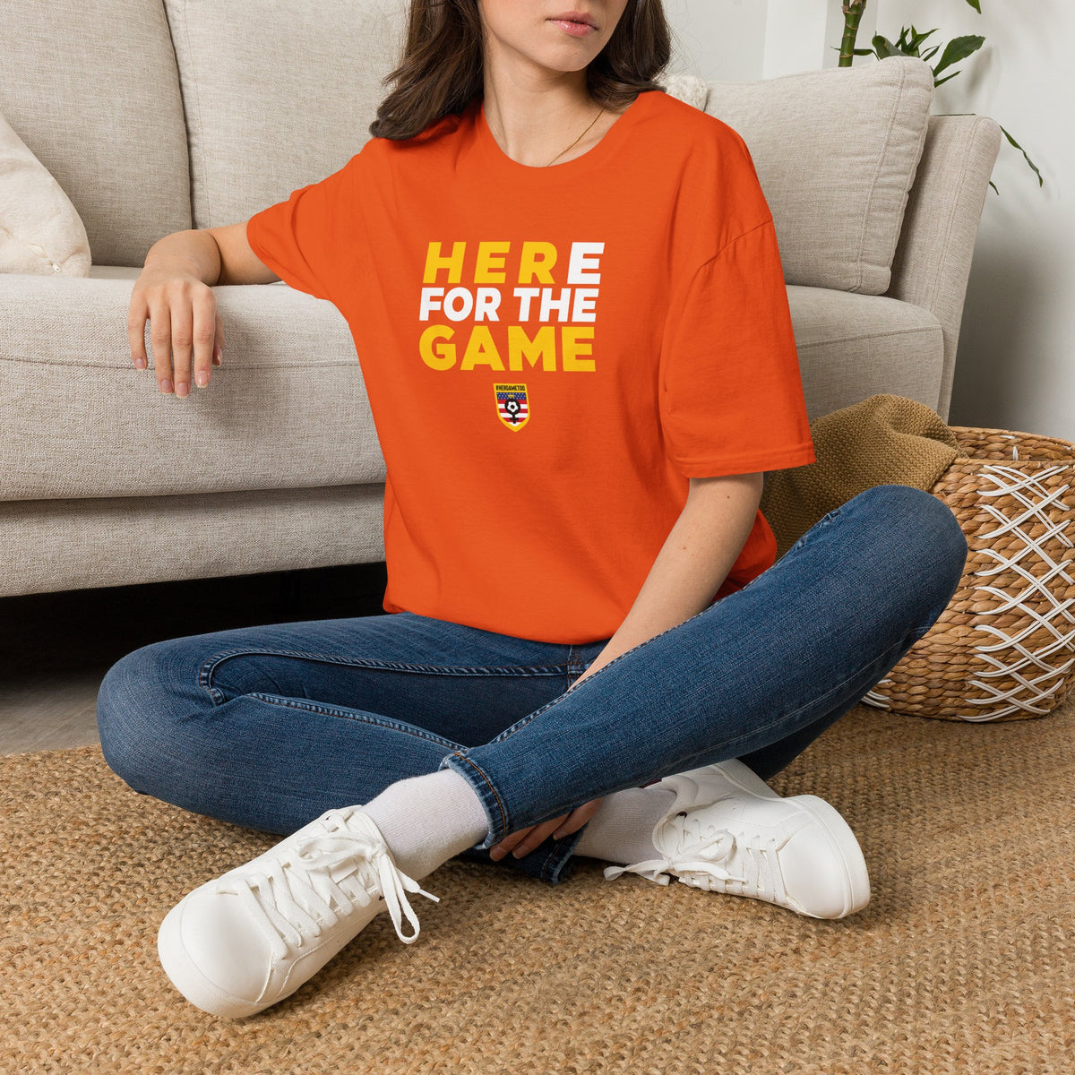 Here For The Game — Fan Game Day Unisex Tee
