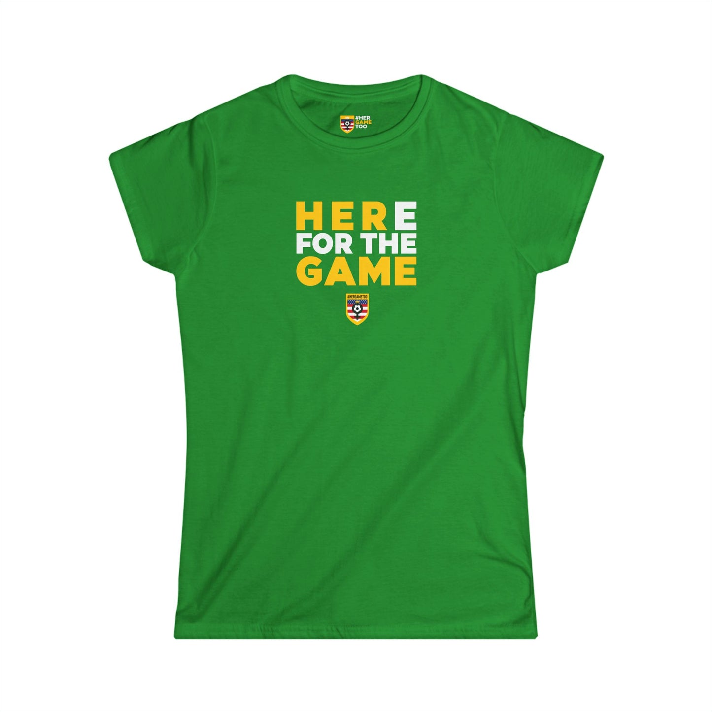 Here For The Game - Fan Game Day Women's Shirt