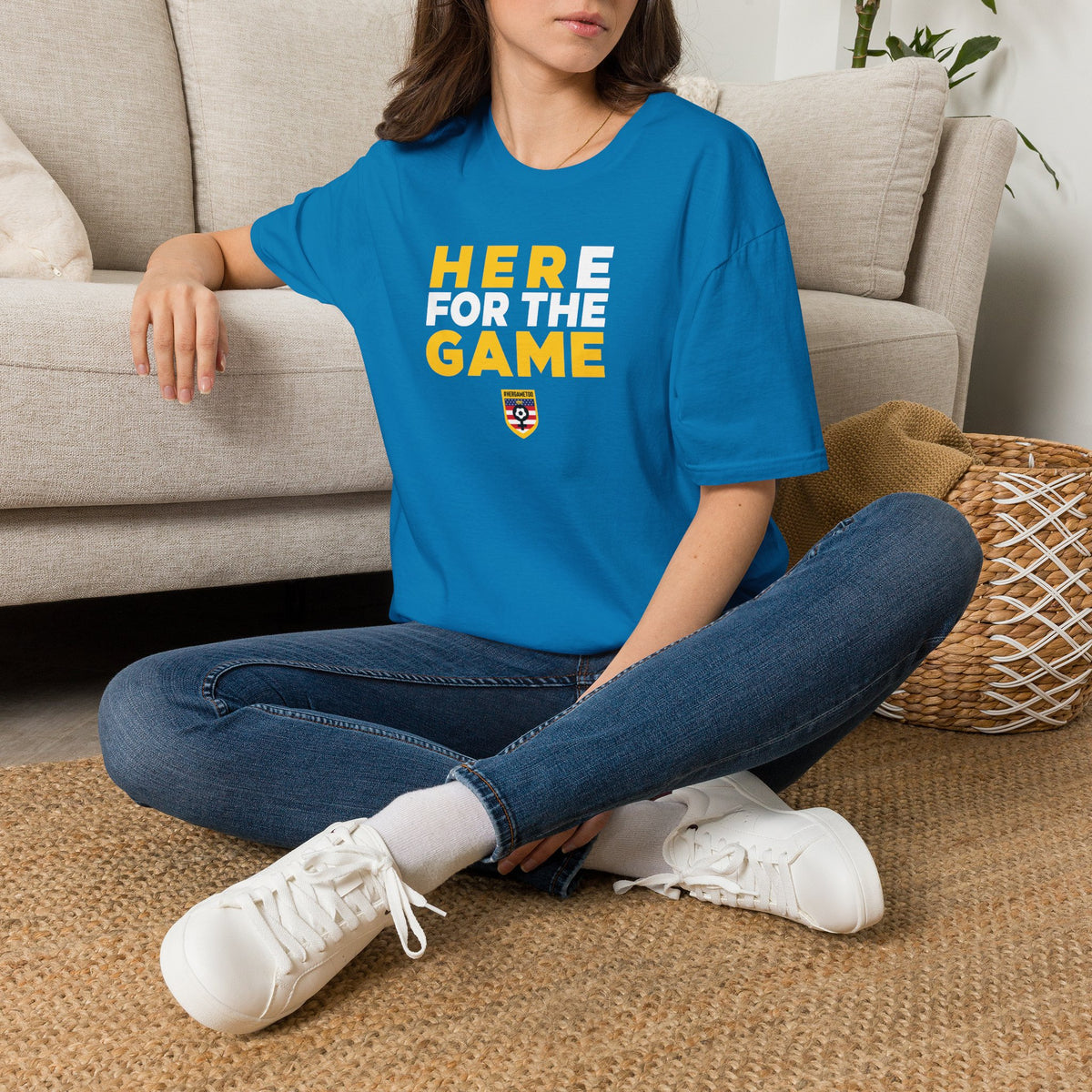 Here For The Game — Fan Game Day Unisex Tee