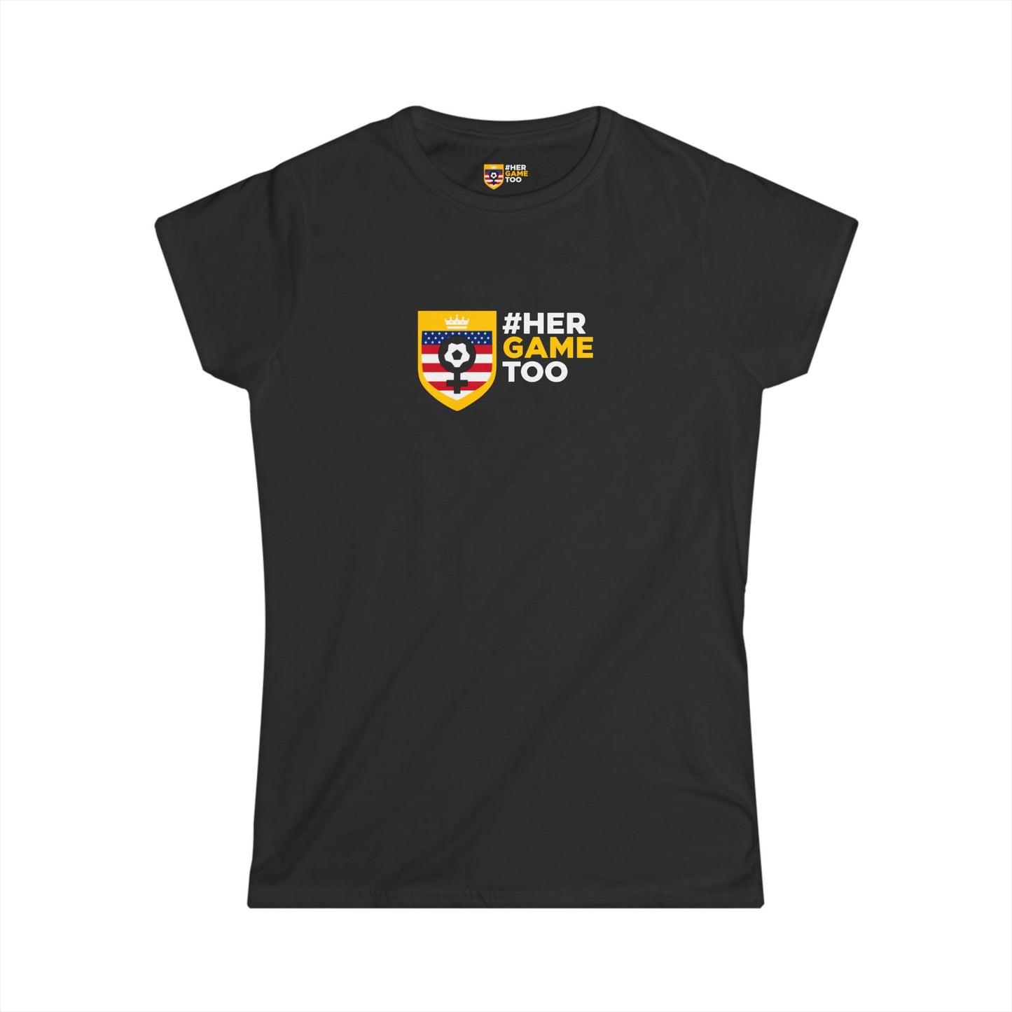 #HerGameTooUSA Empowerment Logo Women's Shirt