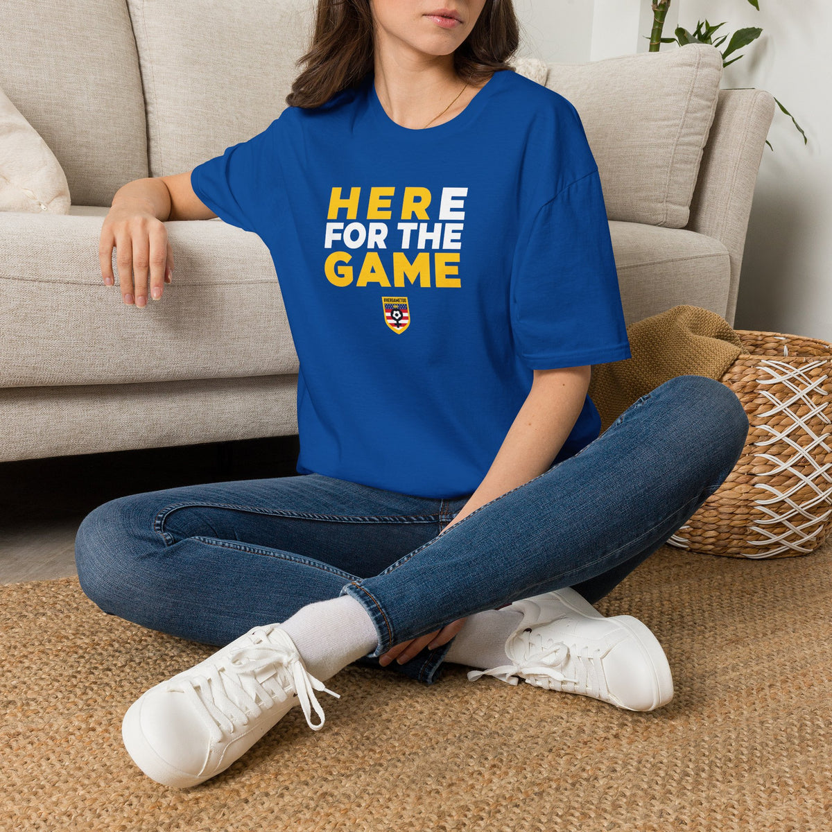 Here For The Game — Fan Game Day Unisex Tee