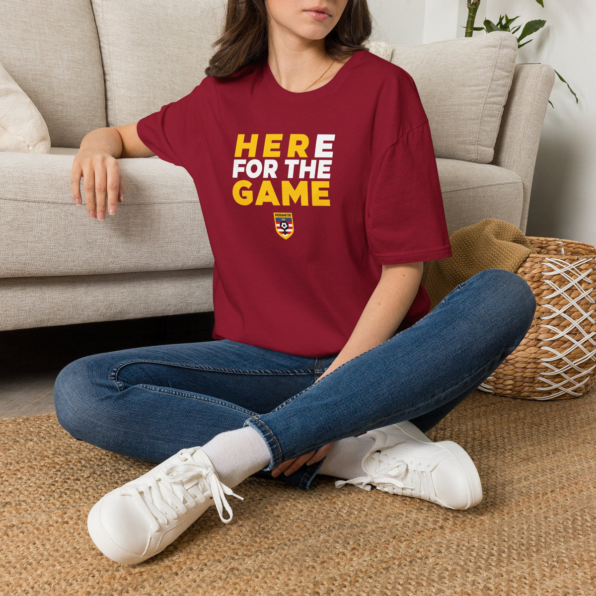 Here For The Game — Fan Game Day Unisex Tee