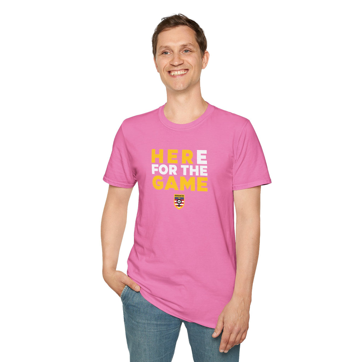 Here For The Game — Fan Game Day Unisex Tee