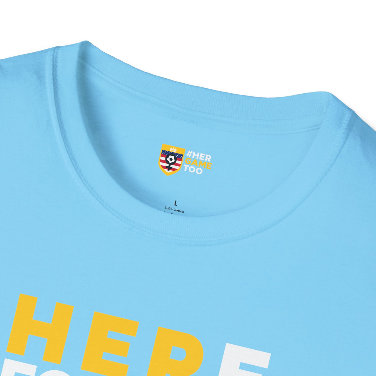 Here For The Game — Fan Game Day Unisex Tee